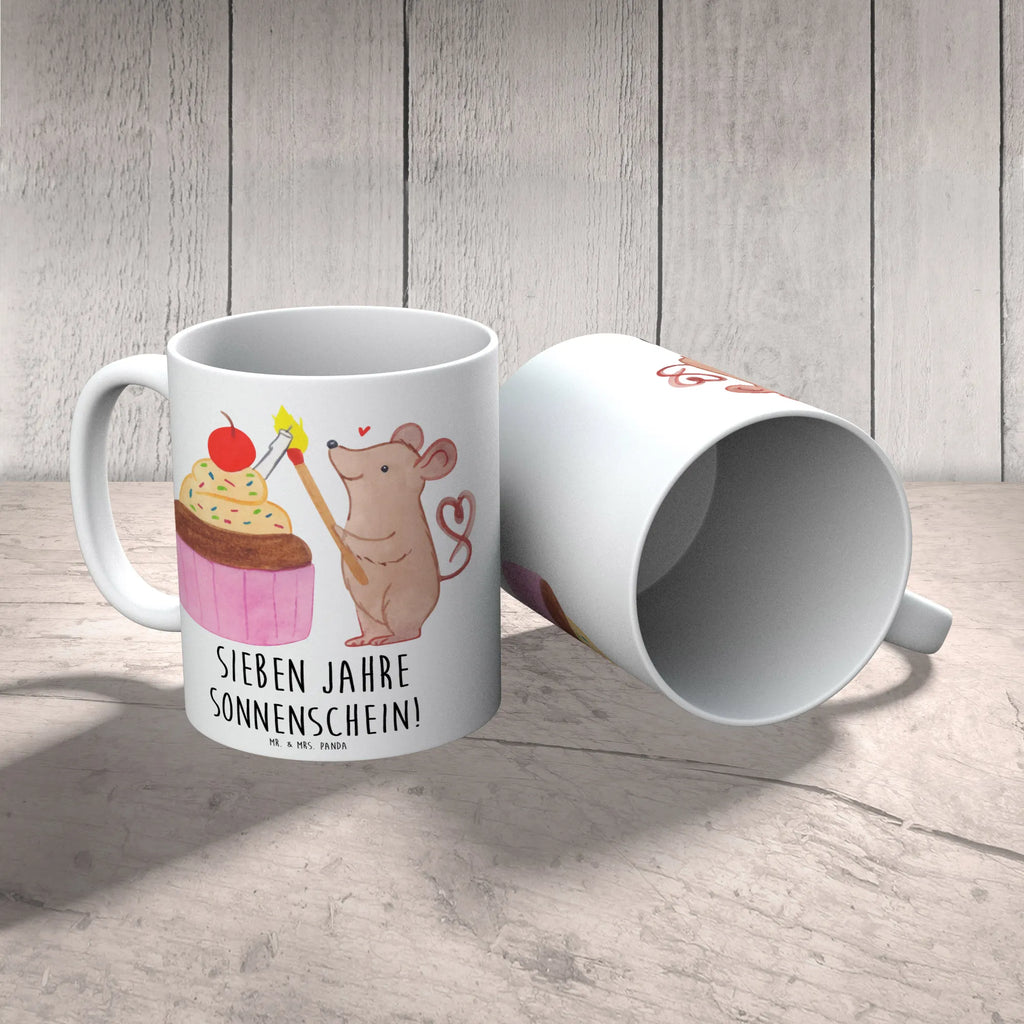 Tasse 7. Geburtstag Sonnenschein Tasse, Kaffeetasse, Teetasse, Becher, Kaffeebecher, Teebecher, Keramiktasse, Porzellantasse, Büro Tasse, Geschenk Tasse, Tasse Sprüche, Tasse Motive, Kaffeetassen, Tasse bedrucken, Designer Tasse, Cappuccino Tassen, Schöne Teetassen, Geburtstag, Geburtstagsgeschenk, Geschenk