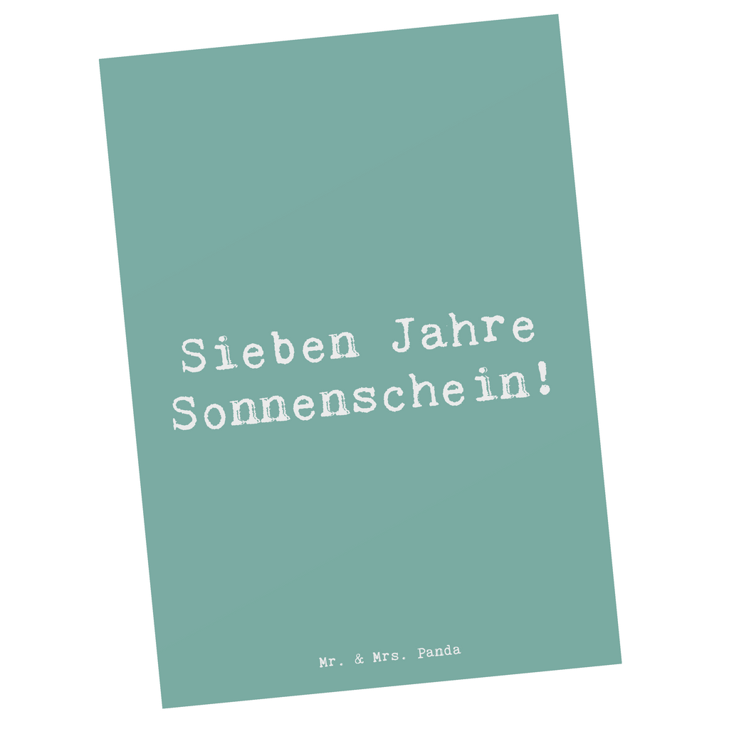 Postkarte Spruch 7. Geburtstag Sonnenschein Postkarte, Karte, Geschenkkarte, Grußkarte, Einladung, Ansichtskarte, Geburtstagskarte, Einladungskarte, Dankeskarte, Ansichtskarten, Einladung Geburtstag, Einladungskarten Geburtstag, Geburtstag, Geburtstagsgeschenk, Geschenk