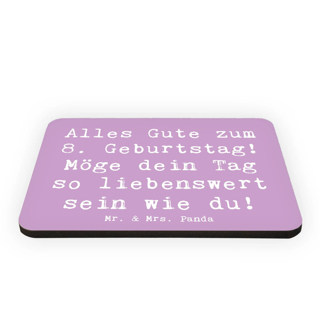 Magnet Spruch 8. Geburtstag Kühlschrankmagnet, Pinnwandmagnet, Souvenir Magnet, Motivmagnete, Dekomagnet, Whiteboard Magnet, Notiz Magnet, Kühlschrank Dekoration, Geburtstag, Geburtstagsgeschenk, Geschenk