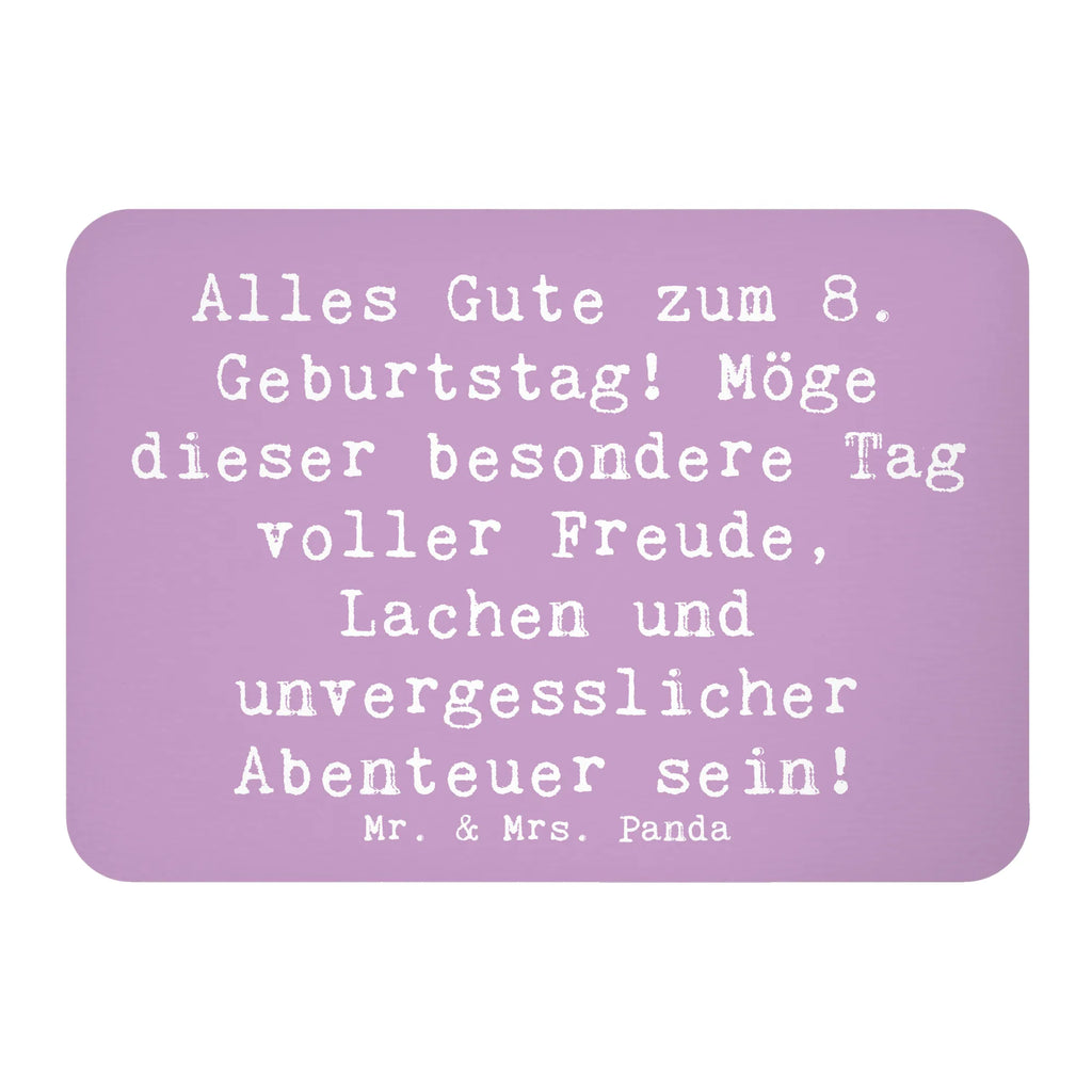 Magnet Spruch 8. Geburtstag Abenteuer Kühlschrankmagnet, Pinnwandmagnet, Souvenir Magnet, Motivmagnete, Dekomagnet, Whiteboard Magnet, Notiz Magnet, Kühlschrank Dekoration, Geburtstag, Geburtstagsgeschenk, Geschenk