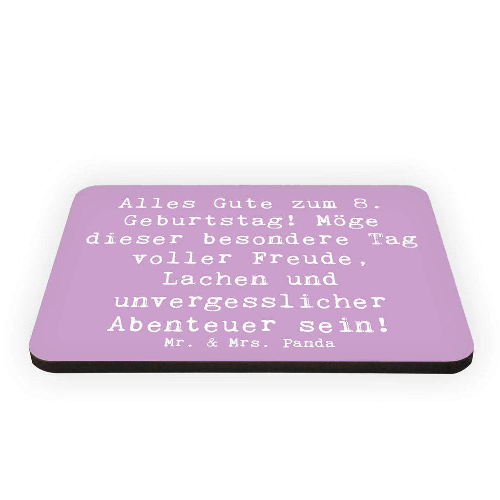 Magnet Spruch 8. Geburtstag Abenteuer Kühlschrankmagnet, Pinnwandmagnet, Souvenir Magnet, Motivmagnete, Dekomagnet, Whiteboard Magnet, Notiz Magnet, Kühlschrank Dekoration, Geburtstag, Geburtstagsgeschenk, Geschenk