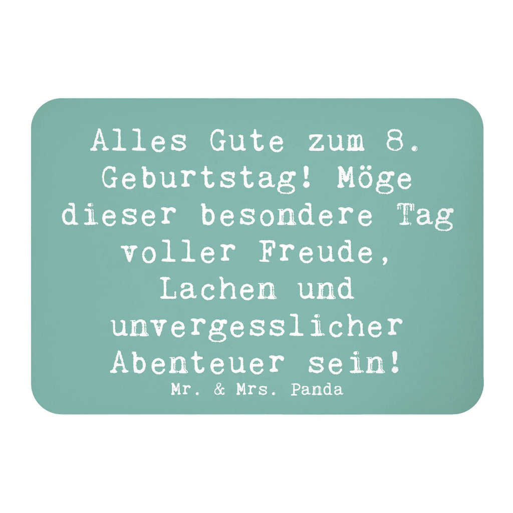 Magnet Spruch 8. Geburtstag Abenteuer Kühlschrankmagnet, Pinnwandmagnet, Souvenir Magnet, Motivmagnete, Dekomagnet, Whiteboard Magnet, Notiz Magnet, Kühlschrank Dekoration, Geburtstag, Geburtstagsgeschenk, Geschenk