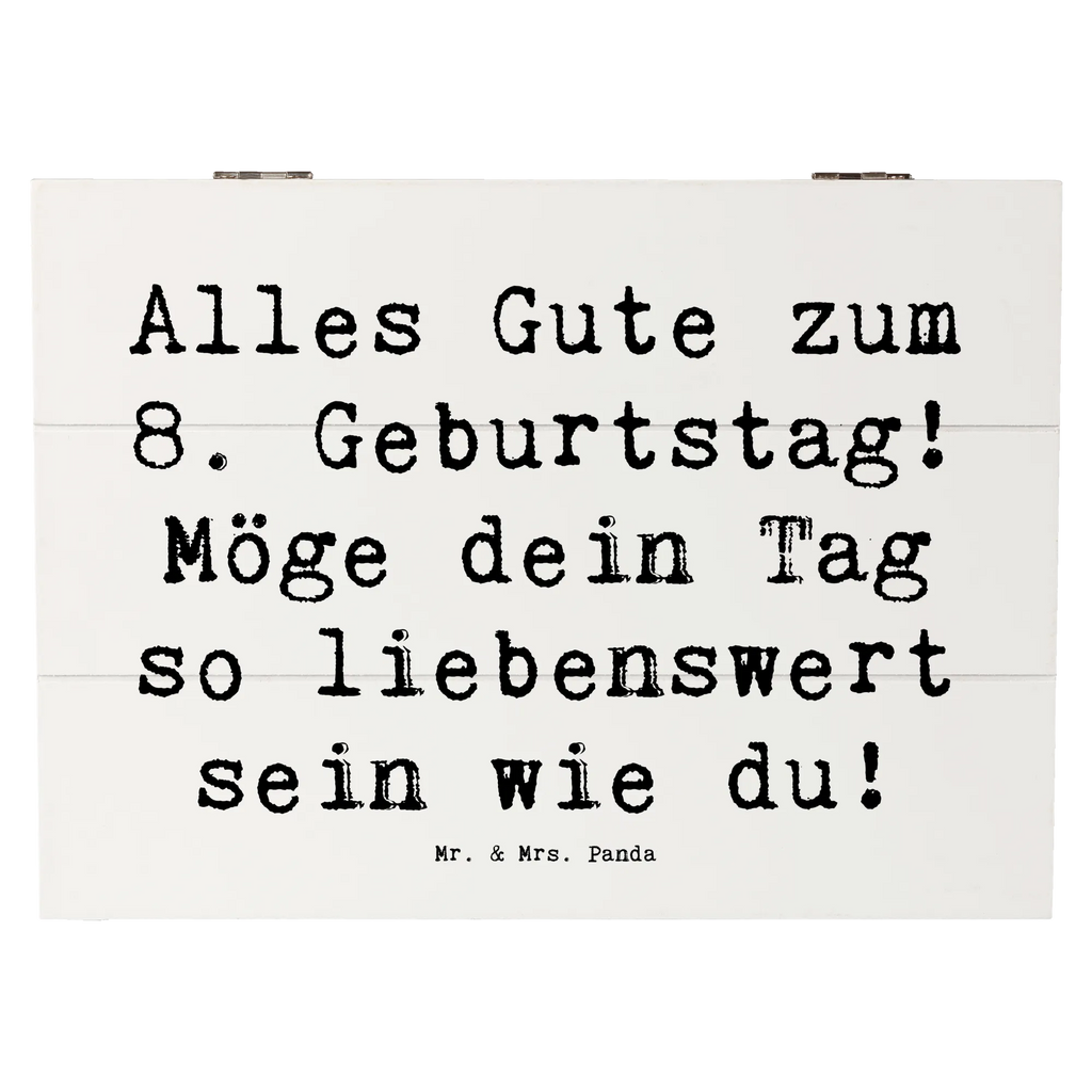 Holzkiste Spruch 8. Geburtstag Holzkiste, Kiste, Schatzkiste, Truhe, Schatulle, XXL, Erinnerungsbox, Erinnerungskiste, Dekokiste, Aufbewahrungsbox, Geschenkbox, Geschenkdose, Geburtstag, Geburtstagsgeschenk, Geschenk