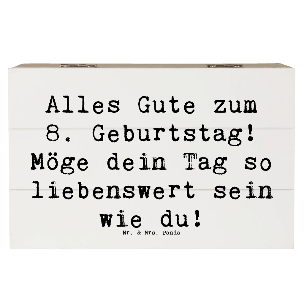 Holzkiste Spruch 8. Geburtstag Holzkiste, Kiste, Schatzkiste, Truhe, Schatulle, XXL, Erinnerungsbox, Erinnerungskiste, Dekokiste, Aufbewahrungsbox, Geschenkbox, Geschenkdose, Geburtstag, Geburtstagsgeschenk, Geschenk