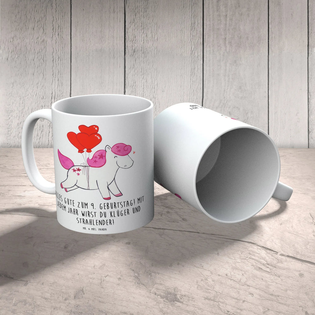 Tasse 9. Geburtstag Wünsche Tasse, Kaffeetasse, Teetasse, Becher, Kaffeebecher, Teebecher, Keramiktasse, Porzellantasse, Büro Tasse, Geschenk Tasse, Tasse Sprüche, Tasse Motive, Kaffeetassen, Tasse bedrucken, Designer Tasse, Cappuccino Tassen, Schöne Teetassen, Geburtstag, Geburtstagsgeschenk, Geschenk