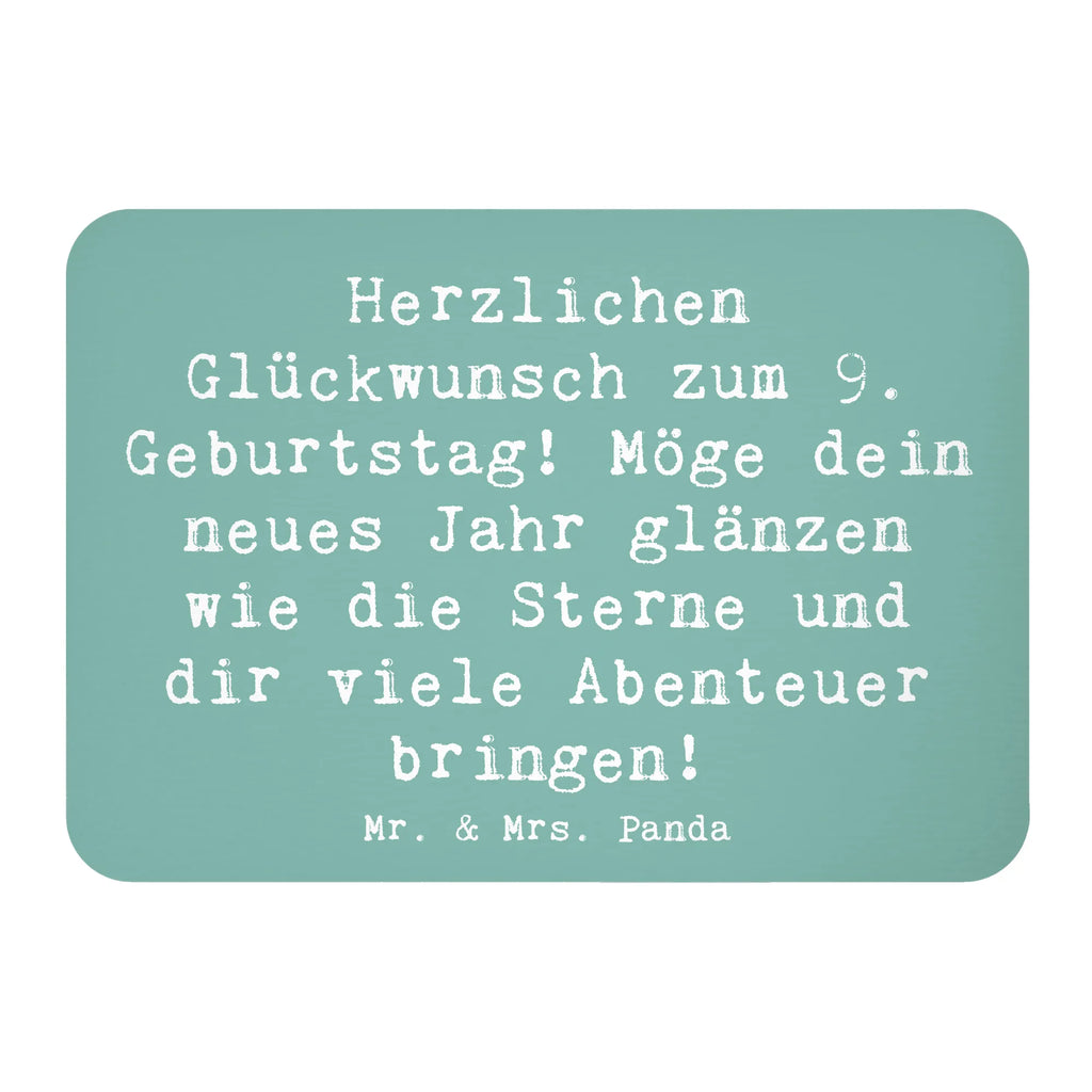 Magnet Spruch 9. Geburtstag Glanz Kühlschrankmagnet, Pinnwandmagnet, Souvenir Magnet, Motivmagnete, Dekomagnet, Whiteboard Magnet, Notiz Magnet, Kühlschrank Dekoration, Geburtstag, Geburtstagsgeschenk, Geschenk