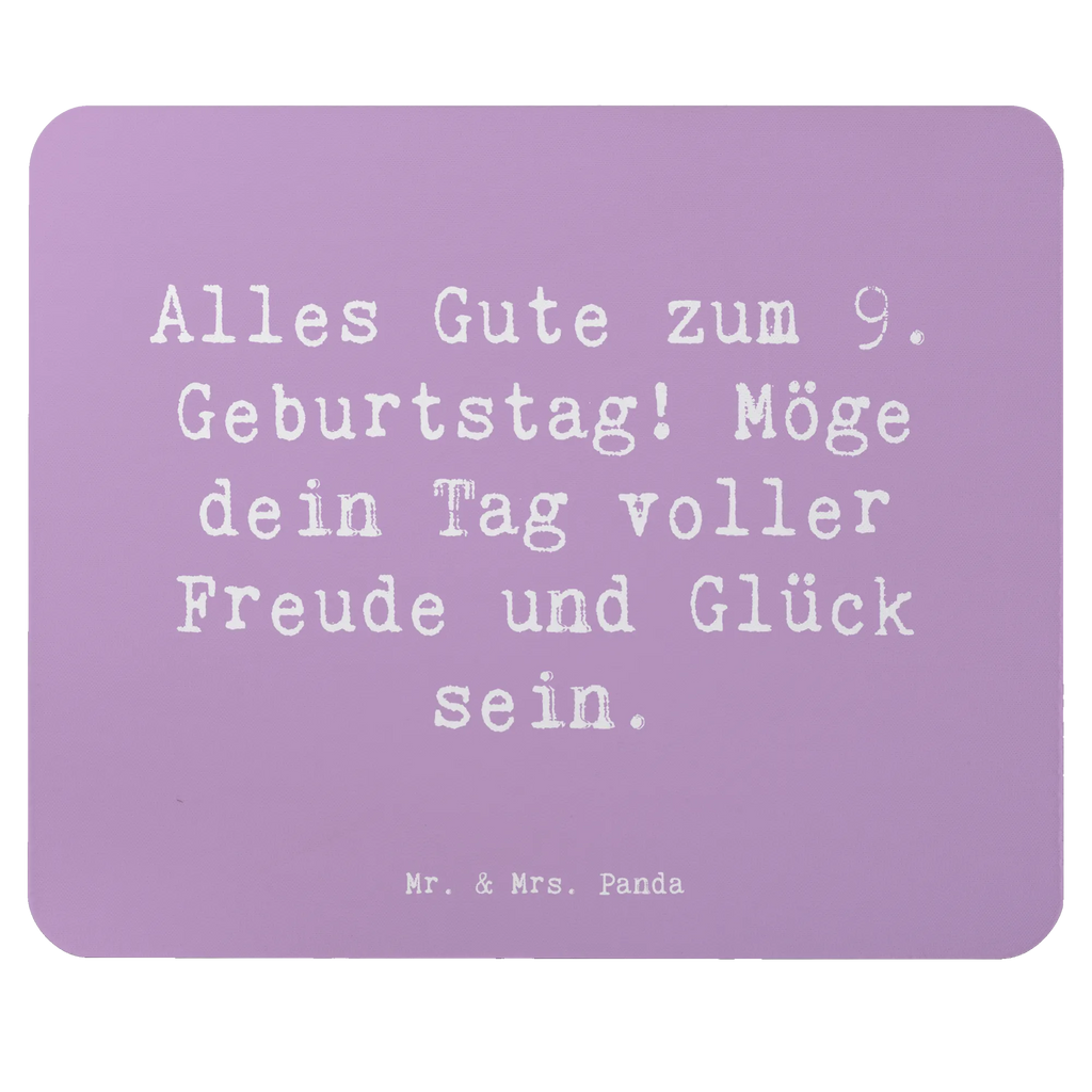 Mauspad Spruch 9. Geburtstag Freude Mousepad, Computer zubehör, Büroausstattung, PC Zubehör, Arbeitszimmer, Mauspad, Einzigartiges Mauspad, Designer Mauspad, Mausunterlage, Mauspad Büro, Geburtstag, Geburtstagsgeschenk, Geschenk