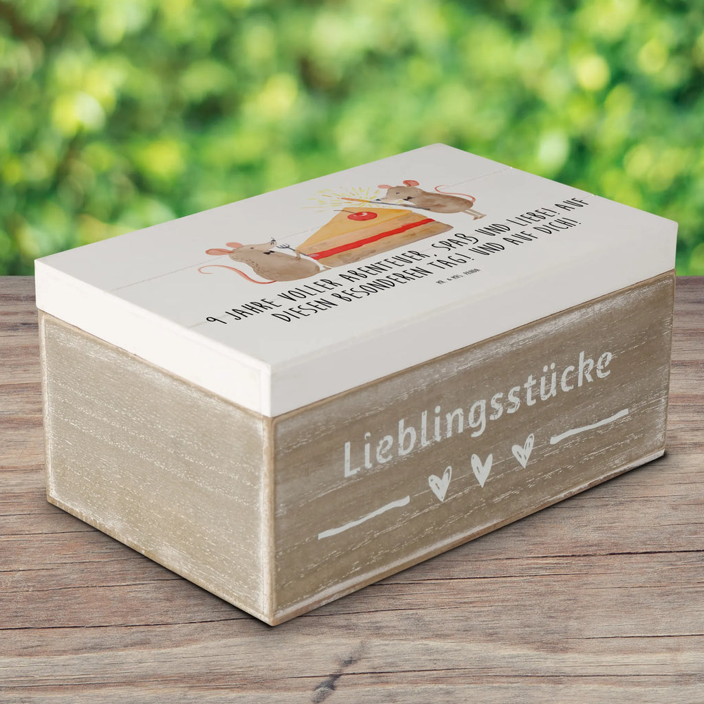 Holzkiste 9. Geburtstag Abenteuer Holzkiste, Kiste, Schatzkiste, Truhe, Schatulle, XXL, Erinnerungsbox, Erinnerungskiste, Dekokiste, Aufbewahrungsbox, Geschenkbox, Geschenkdose, Geburtstag, Geburtstagsgeschenk, Geschenk