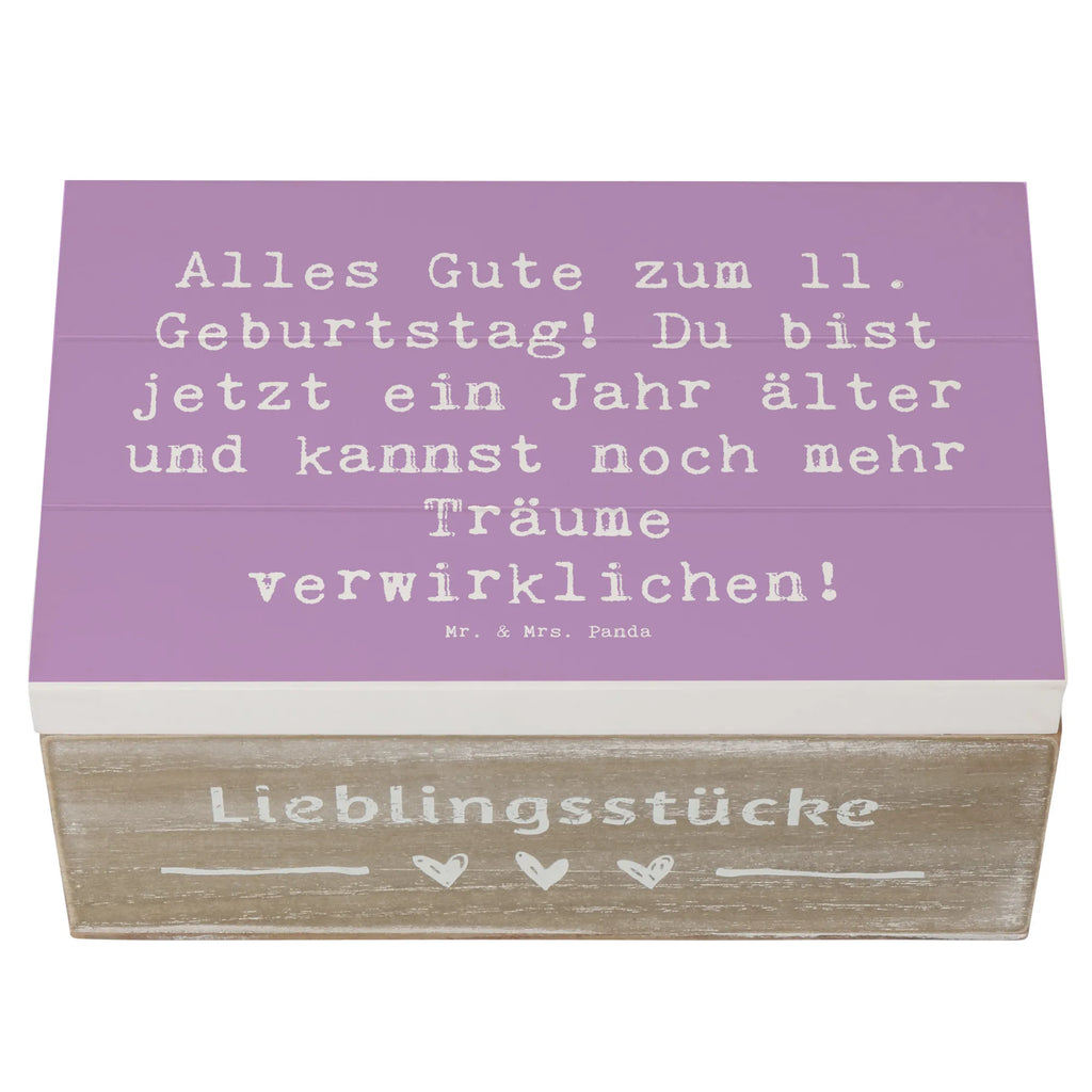 Holzkiste Spruch 11. Geburtstag Holzkiste, Kiste, Schatzkiste, Truhe, Schatulle, XXL, Erinnerungsbox, Erinnerungskiste, Dekokiste, Aufbewahrungsbox, Geschenkbox, Geschenkdose, Geburtstag, Geburtstagsgeschenk, Geschenk