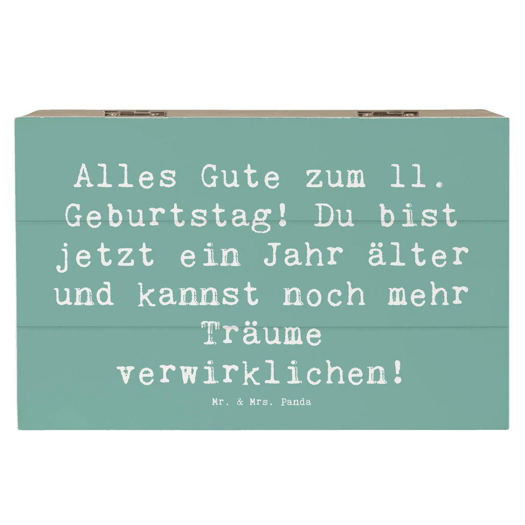 Holzkiste Spruch 11. Geburtstag Holzkiste, Kiste, Schatzkiste, Truhe, Schatulle, XXL, Erinnerungsbox, Erinnerungskiste, Dekokiste, Aufbewahrungsbox, Geschenkbox, Geschenkdose, Geburtstag, Geburtstagsgeschenk, Geschenk