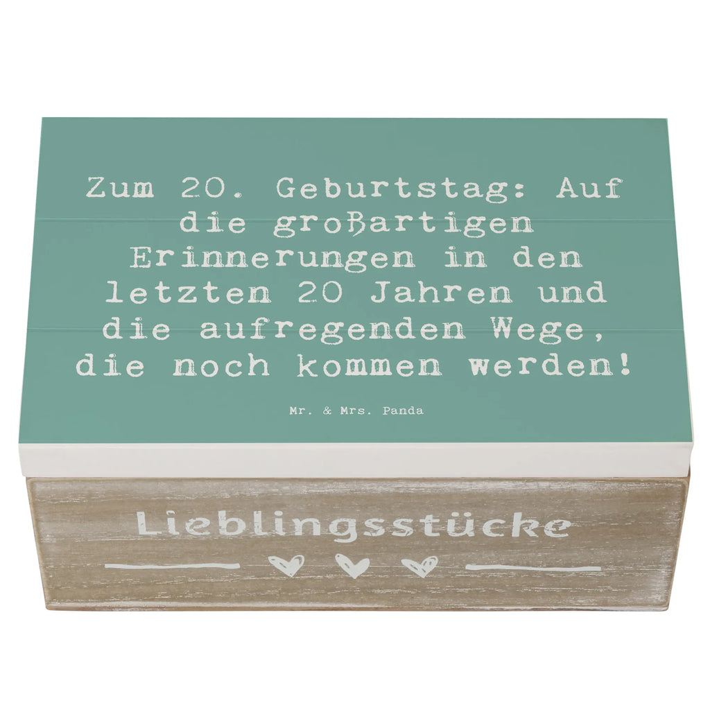 Holzkiste Spruch 20. Geburtstag Holzkiste, Kiste, Schatzkiste, Truhe, Schatulle, XXL, Erinnerungsbox, Erinnerungskiste, Dekokiste, Aufbewahrungsbox, Geschenkbox, Geschenkdose, Geburtstag, Geburtstagsgeschenk, Geschenk