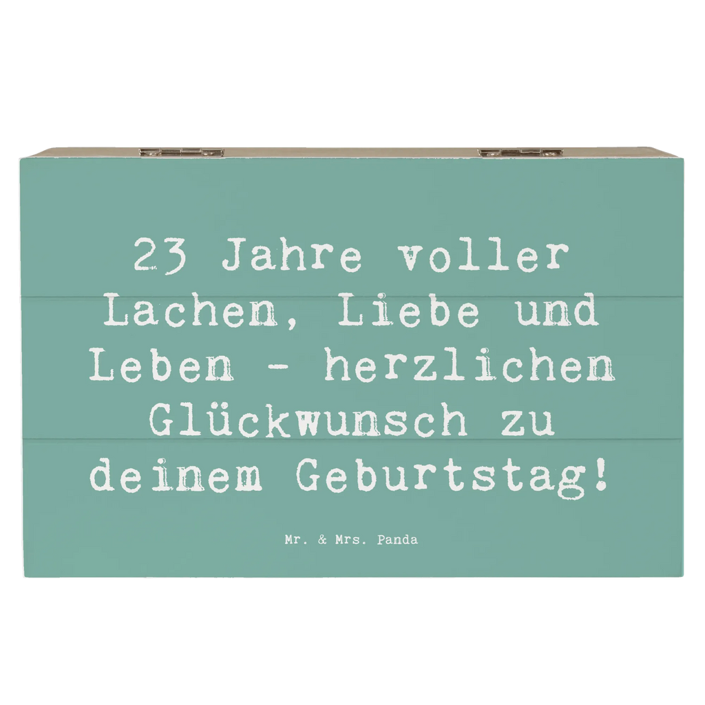 Holzkiste Spruch 23. Geburtstag Holzkiste, Kiste, Schatzkiste, Truhe, Schatulle, XXL, Erinnerungsbox, Erinnerungskiste, Dekokiste, Aufbewahrungsbox, Geschenkbox, Geschenkdose, Geburtstag, Geburtstagsgeschenk, Geschenk