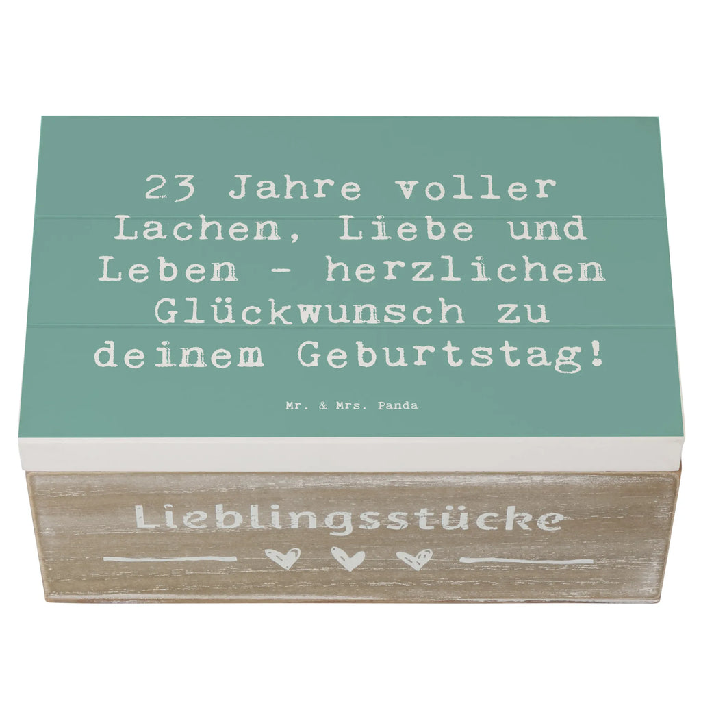 Holzkiste Spruch 23. Geburtstag Holzkiste, Kiste, Schatzkiste, Truhe, Schatulle, XXL, Erinnerungsbox, Erinnerungskiste, Dekokiste, Aufbewahrungsbox, Geschenkbox, Geschenkdose, Geburtstag, Geburtstagsgeschenk, Geschenk