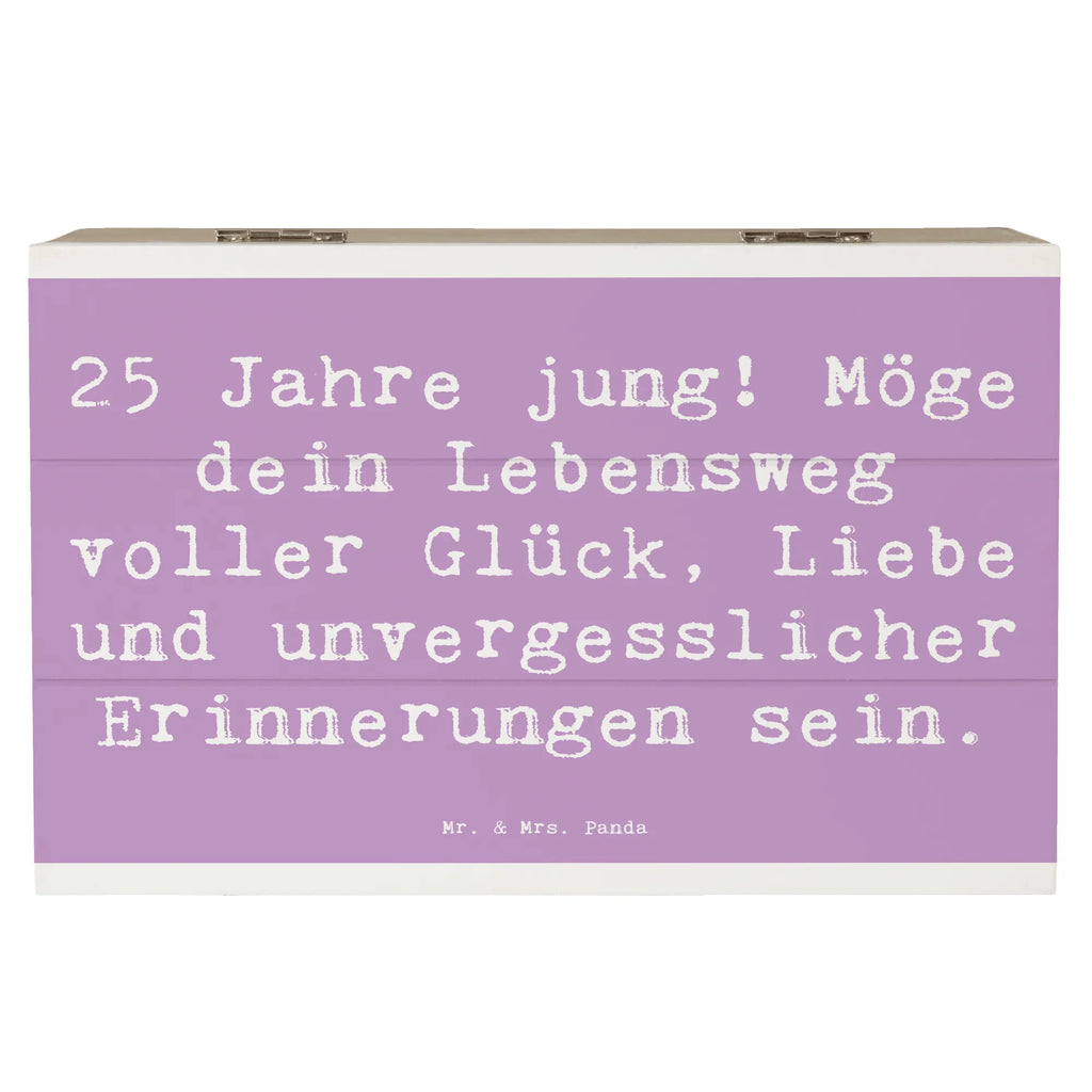 Holzkiste Spruch 25. Geburtstag Glück Holzkiste, Kiste, Schatzkiste, Truhe, Schatulle, XXL, Erinnerungsbox, Erinnerungskiste, Dekokiste, Aufbewahrungsbox, Geschenkbox, Geschenkdose, Geburtstag, Geburtstagsgeschenk, Geschenk