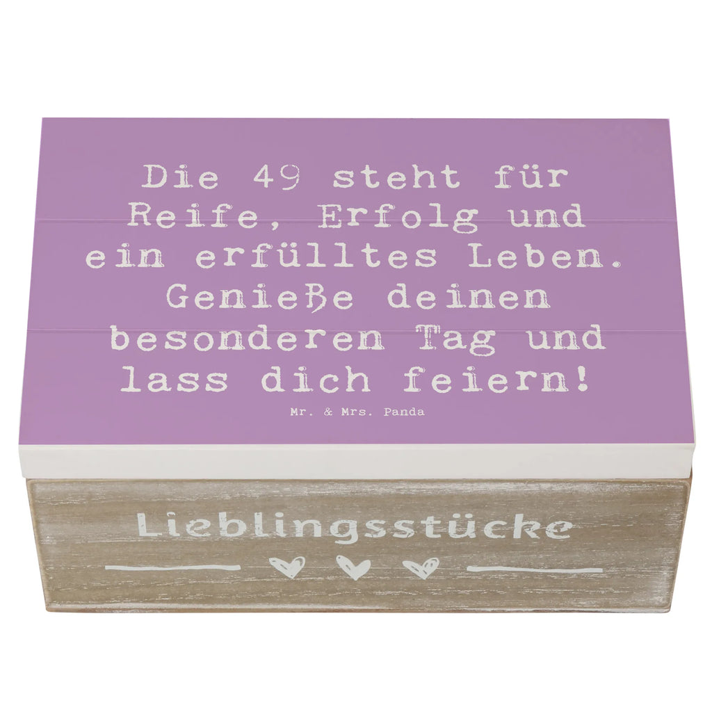 Holzkiste Spruch 49. Geburtstag Holzkiste, Kiste, Schatzkiste, Truhe, Schatulle, XXL, Erinnerungsbox, Erinnerungskiste, Dekokiste, Aufbewahrungsbox, Geschenkbox, Geschenkdose, Geburtstag, Geburtstagsgeschenk, Geschenk