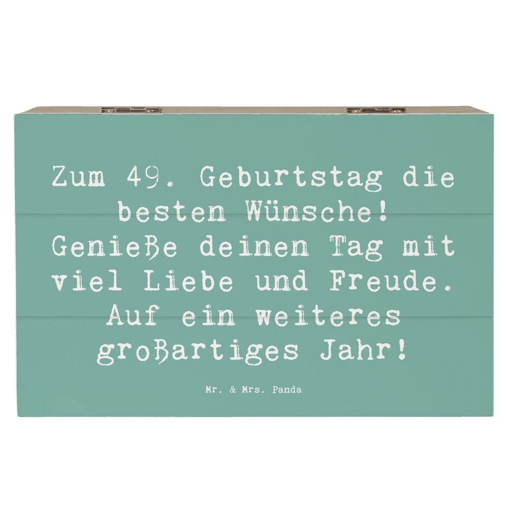 Holzkiste Spruch 49. Geburtstag Wünsche Holzkiste, Kiste, Schatzkiste, Truhe, Schatulle, XXL, Erinnerungsbox, Erinnerungskiste, Dekokiste, Aufbewahrungsbox, Geschenkbox, Geschenkdose, Geburtstag, Geburtstagsgeschenk, Geschenk