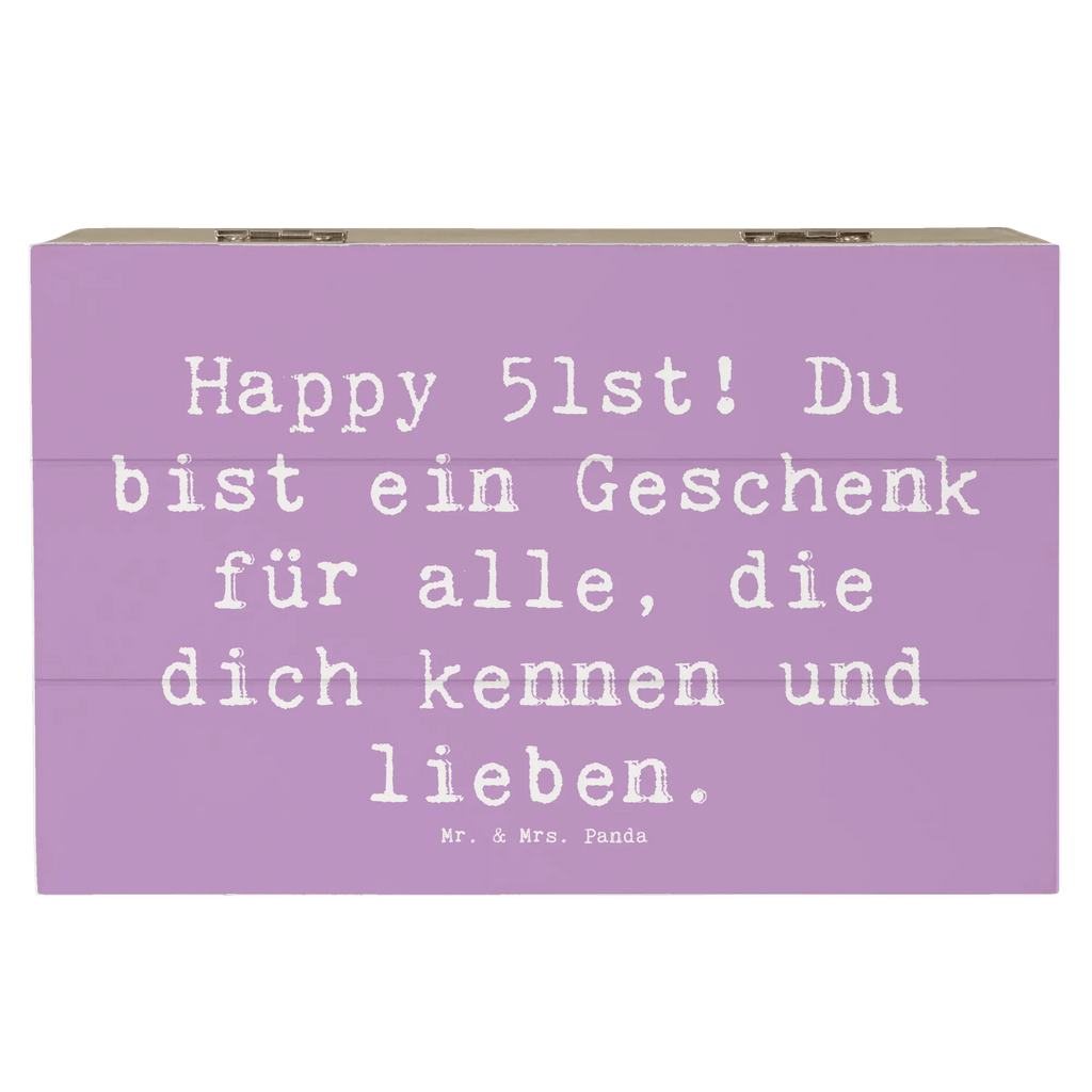 Holzkiste Spruch 51. Geburtstag Geschenk Holzkiste, Kiste, Schatzkiste, Truhe, Schatulle, XXL, Erinnerungsbox, Erinnerungskiste, Dekokiste, Aufbewahrungsbox, Geschenkbox, Geschenkdose, Geburtstag, Geburtstagsgeschenk, Geschenk