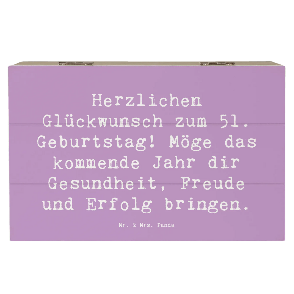 Holzkiste Spruch 51. Geburtstag Freude Holzkiste, Kiste, Schatzkiste, Truhe, Schatulle, XXL, Erinnerungsbox, Erinnerungskiste, Dekokiste, Aufbewahrungsbox, Geschenkbox, Geschenkdose, Geburtstag, Geburtstagsgeschenk, Geschenk