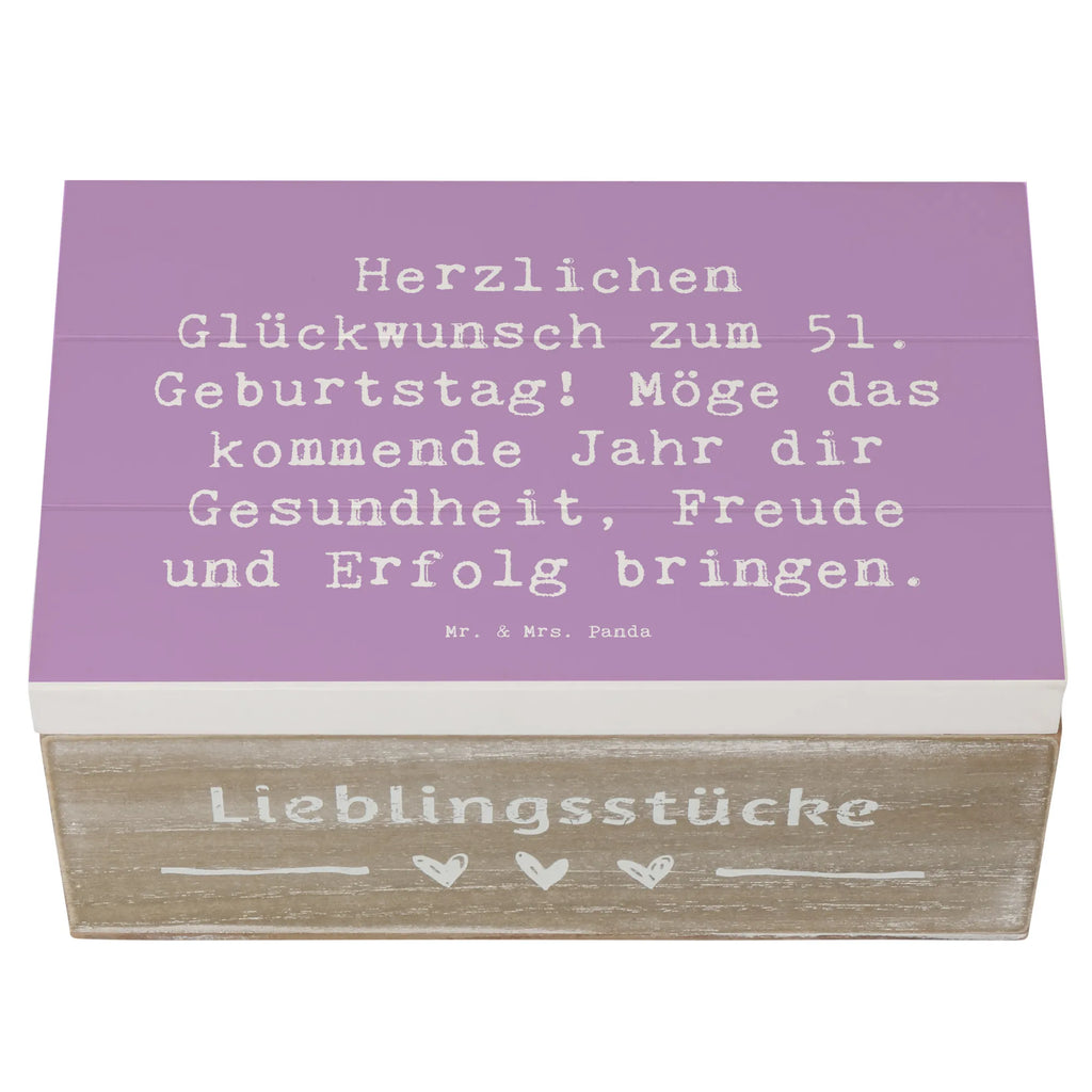 Holzkiste Spruch 51. Geburtstag Freude Holzkiste, Kiste, Schatzkiste, Truhe, Schatulle, XXL, Erinnerungsbox, Erinnerungskiste, Dekokiste, Aufbewahrungsbox, Geschenkbox, Geschenkdose, Geburtstag, Geburtstagsgeschenk, Geschenk