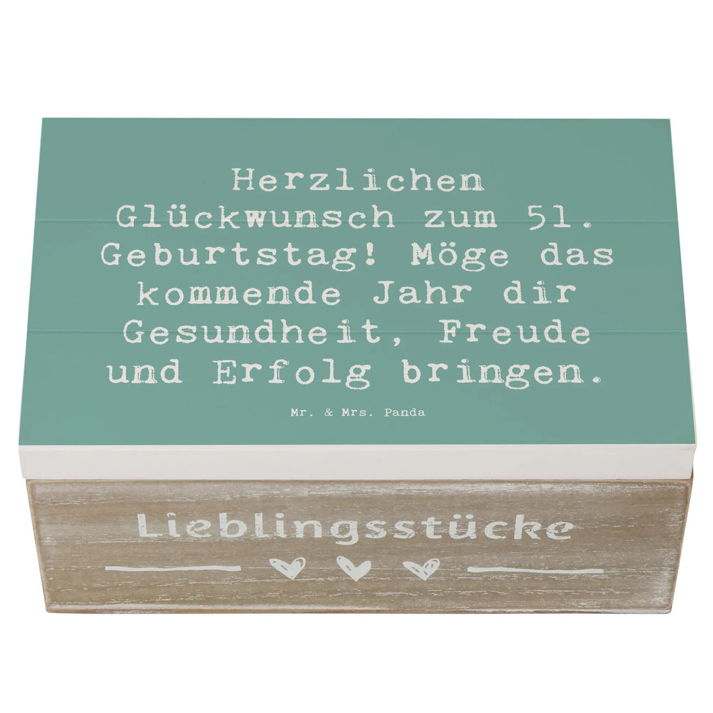 Holzkiste Spruch 51. Geburtstag Freude Holzkiste, Kiste, Schatzkiste, Truhe, Schatulle, XXL, Erinnerungsbox, Erinnerungskiste, Dekokiste, Aufbewahrungsbox, Geschenkbox, Geschenkdose, Geburtstag, Geburtstagsgeschenk, Geschenk