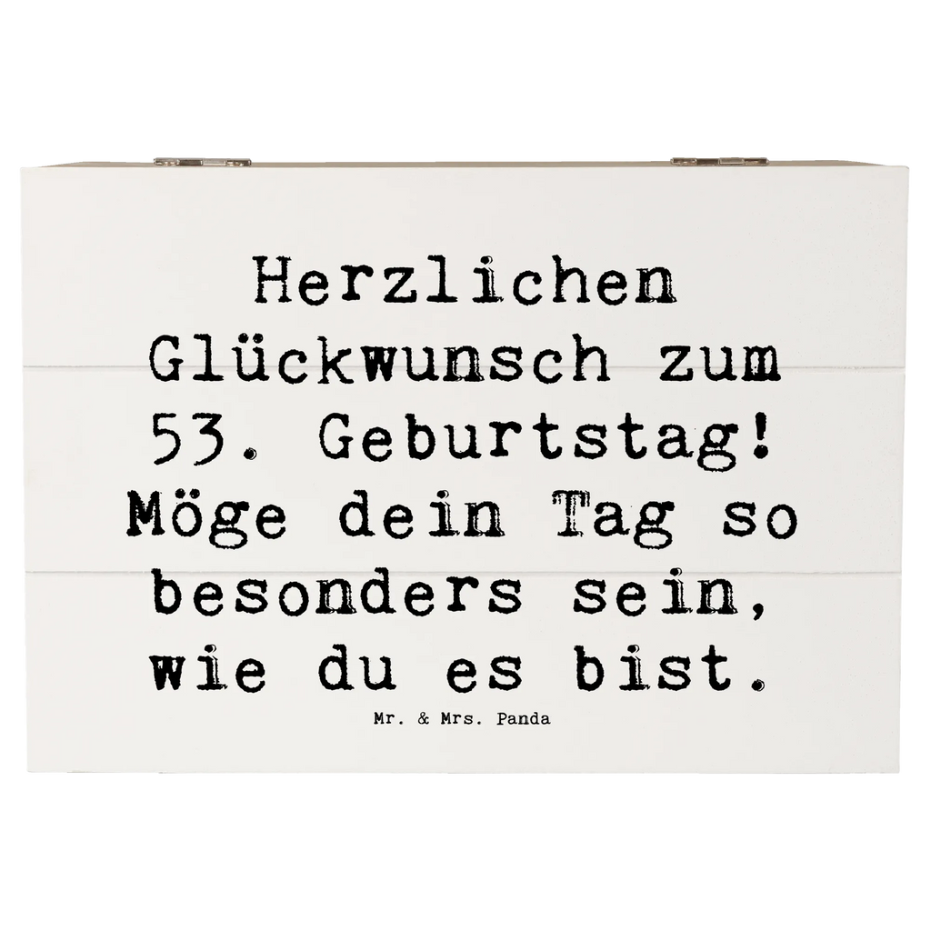 Holzkiste Spruch 53. Geburtstag Holzkiste, Kiste, Schatzkiste, Truhe, Schatulle, XXL, Erinnerungsbox, Erinnerungskiste, Dekokiste, Aufbewahrungsbox, Geschenkbox, Geschenkdose, Geburtstag, Geburtstagsgeschenk, Geschenk