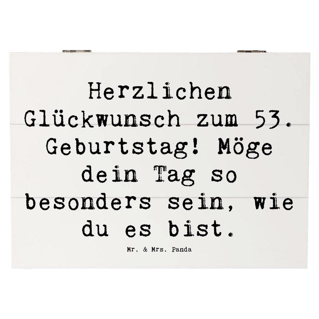 Holzkiste Spruch 53. Geburtstag Holzkiste, Kiste, Schatzkiste, Truhe, Schatulle, XXL, Erinnerungsbox, Erinnerungskiste, Dekokiste, Aufbewahrungsbox, Geschenkbox, Geschenkdose, Geburtstag, Geburtstagsgeschenk, Geschenk