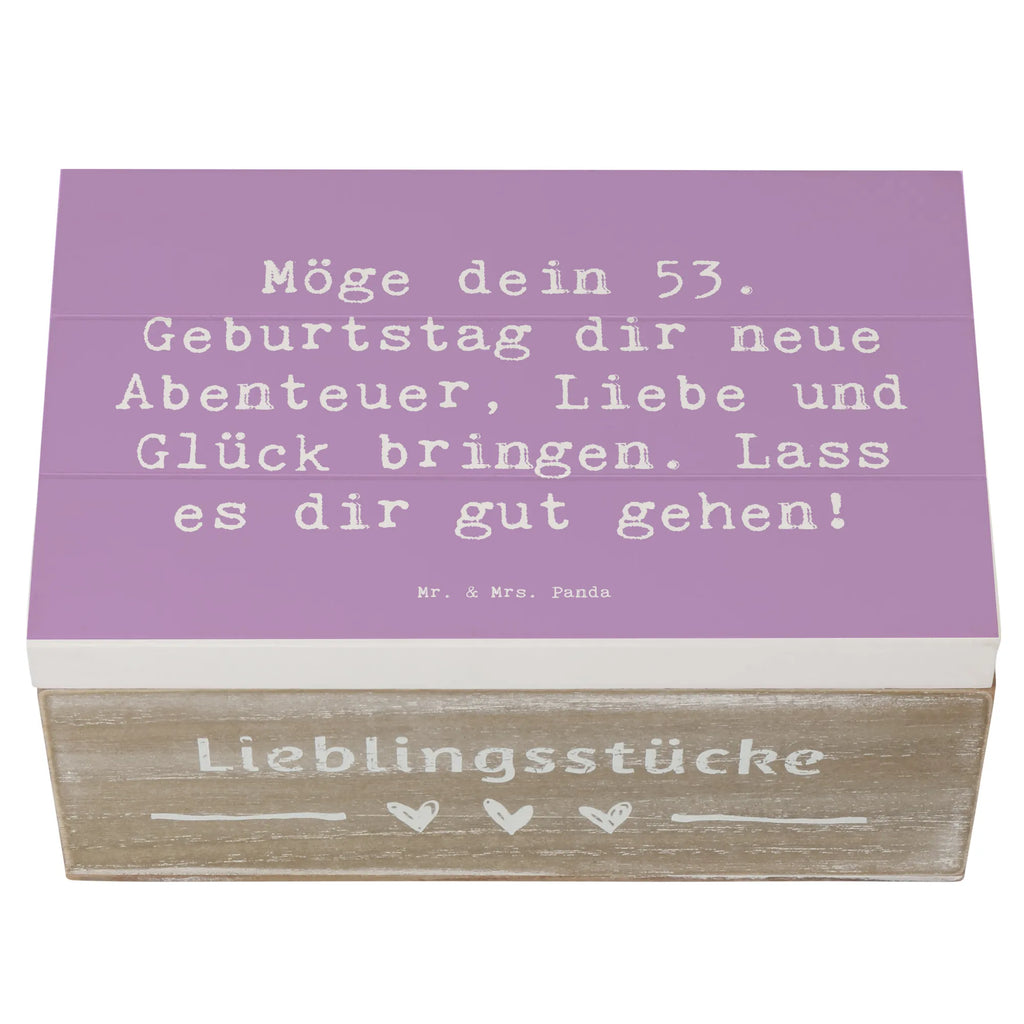 Holzkiste Spruch 53. Geburtstag Abenteuer Holzkiste, Kiste, Schatzkiste, Truhe, Schatulle, XXL, Erinnerungsbox, Erinnerungskiste, Dekokiste, Aufbewahrungsbox, Geschenkbox, Geschenkdose, Geburtstag, Geburtstagsgeschenk, Geschenk