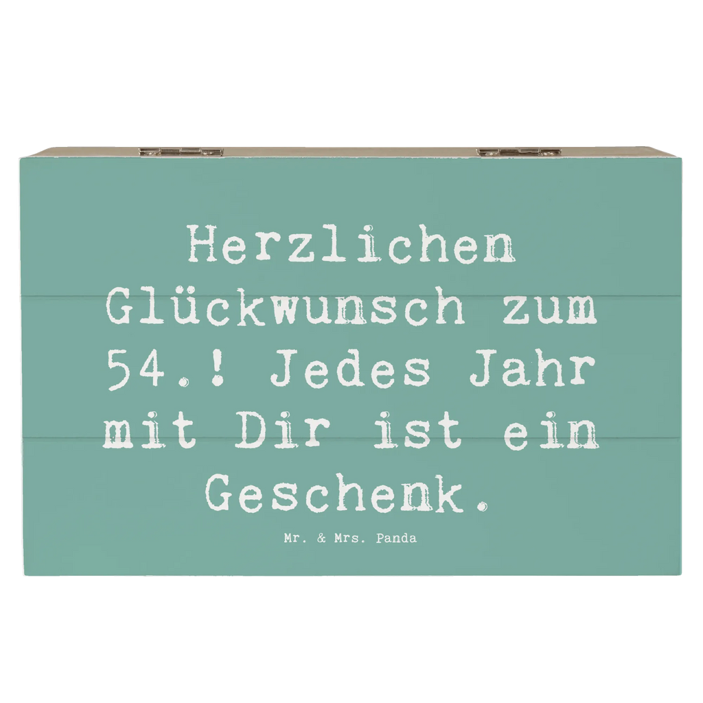 Holzkiste Spruch 54. Geburtstag Holzkiste, Kiste, Schatzkiste, Truhe, Schatulle, XXL, Erinnerungsbox, Erinnerungskiste, Dekokiste, Aufbewahrungsbox, Geschenkbox, Geschenkdose, Geburtstag, Geburtstagsgeschenk, Geschenk