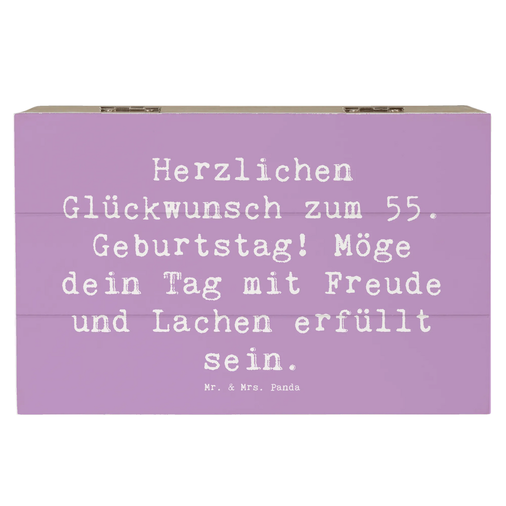 Holzkiste Spruch 55. Geburtstag Glückwunsch Holzkiste, Kiste, Schatzkiste, Truhe, Schatulle, XXL, Erinnerungsbox, Erinnerungskiste, Dekokiste, Aufbewahrungsbox, Geschenkbox, Geschenkdose, Geburtstag, Geburtstagsgeschenk, Geschenk