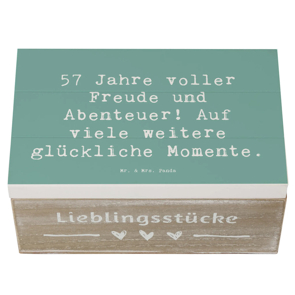 Holzkiste Spruch 57. Geburtstag Freude Holzkiste, Kiste, Schatzkiste, Truhe, Schatulle, XXL, Erinnerungsbox, Erinnerungskiste, Dekokiste, Aufbewahrungsbox, Geschenkbox, Geschenkdose, Geburtstag, Geburtstagsgeschenk, Geschenk