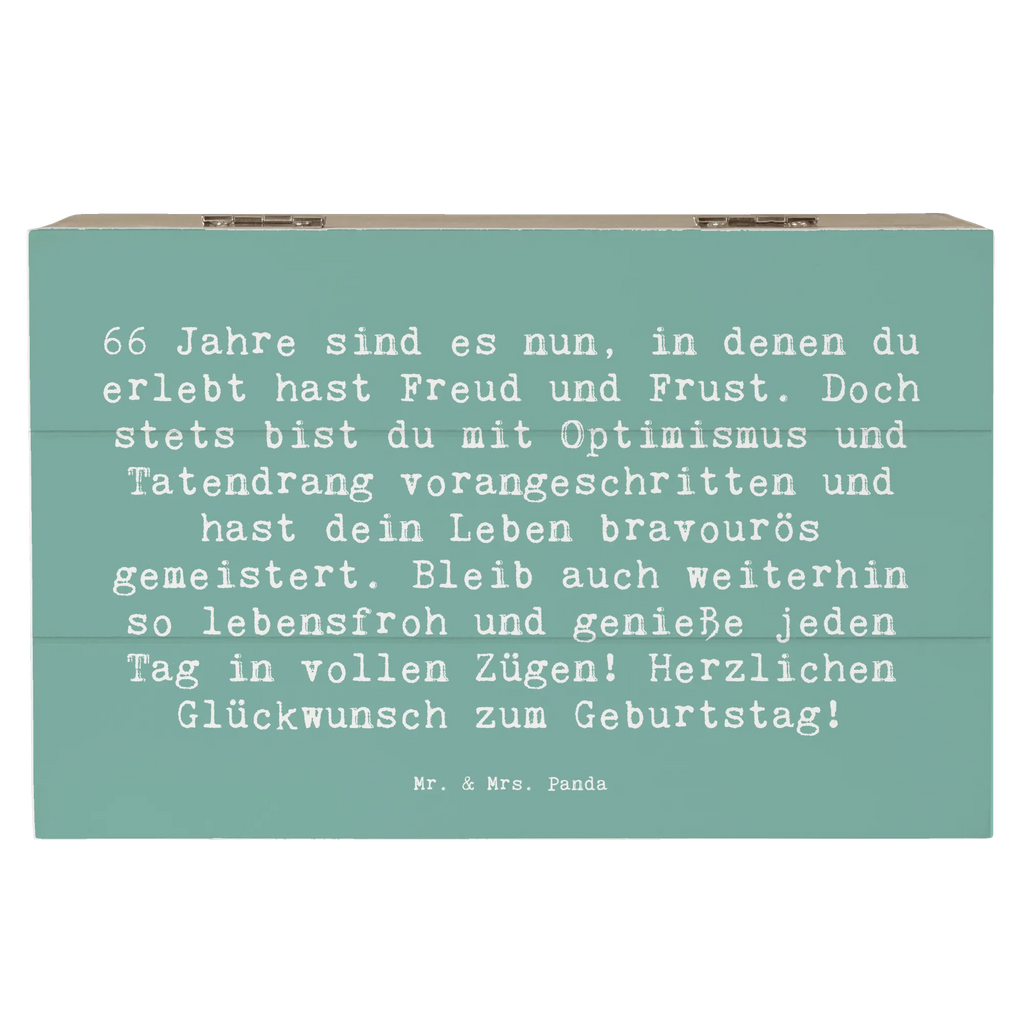 Holzkiste Spruch 66. Geburtstag Holzkiste, Kiste, Schatzkiste, Truhe, Schatulle, XXL, Erinnerungsbox, Erinnerungskiste, Dekokiste, Aufbewahrungsbox, Geschenkbox, Geschenkdose, Geburtstag, Geburtstagsgeschenk, Geschenk