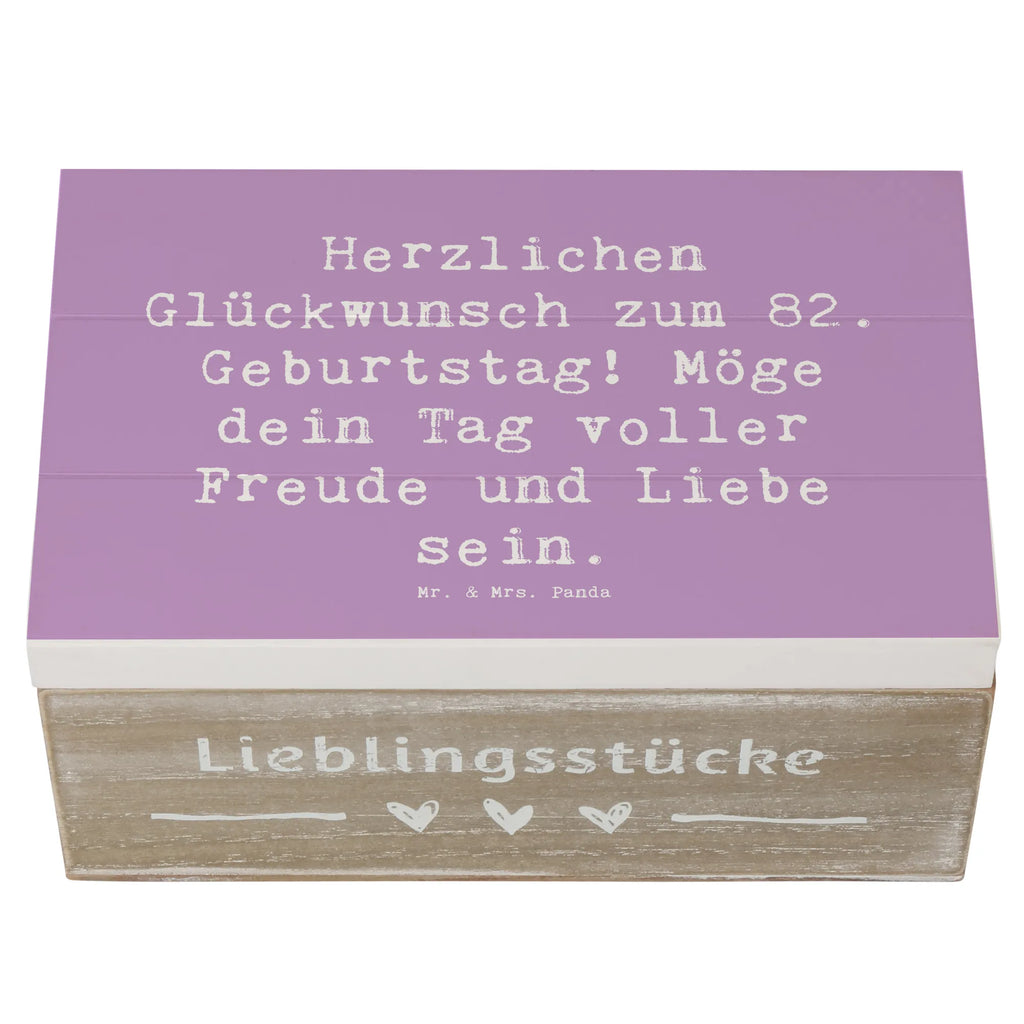 Holzkiste Spruch 82. Geburtstag Holzkiste, Kiste, Schatzkiste, Truhe, Schatulle, XXL, Erinnerungsbox, Erinnerungskiste, Dekokiste, Aufbewahrungsbox, Geschenkbox, Geschenkdose, Geburtstag, Geburtstagsgeschenk, Geschenk