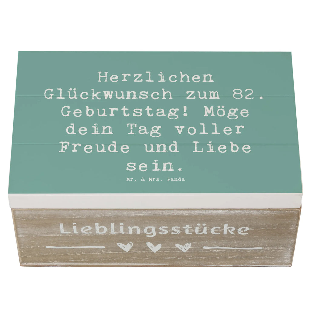 Holzkiste Spruch 82. Geburtstag Holzkiste, Kiste, Schatzkiste, Truhe, Schatulle, XXL, Erinnerungsbox, Erinnerungskiste, Dekokiste, Aufbewahrungsbox, Geschenkbox, Geschenkdose, Geburtstag, Geburtstagsgeschenk, Geschenk