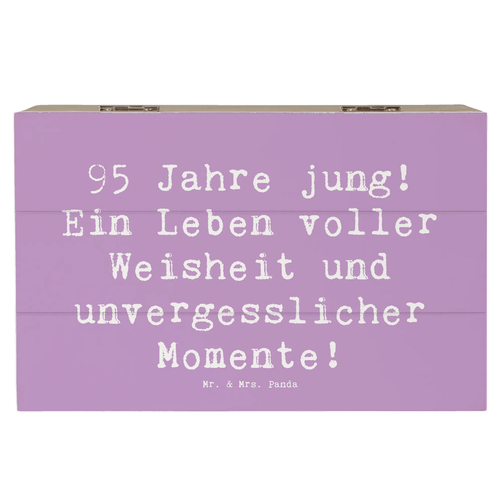 Holzkiste Spruch 95. Geburtstag Weisheit Holzkiste, Kiste, Schatzkiste, Truhe, Schatulle, XXL, Erinnerungsbox, Erinnerungskiste, Dekokiste, Aufbewahrungsbox, Geschenkbox, Geschenkdose, Geburtstag, Geburtstagsgeschenk, Geschenk