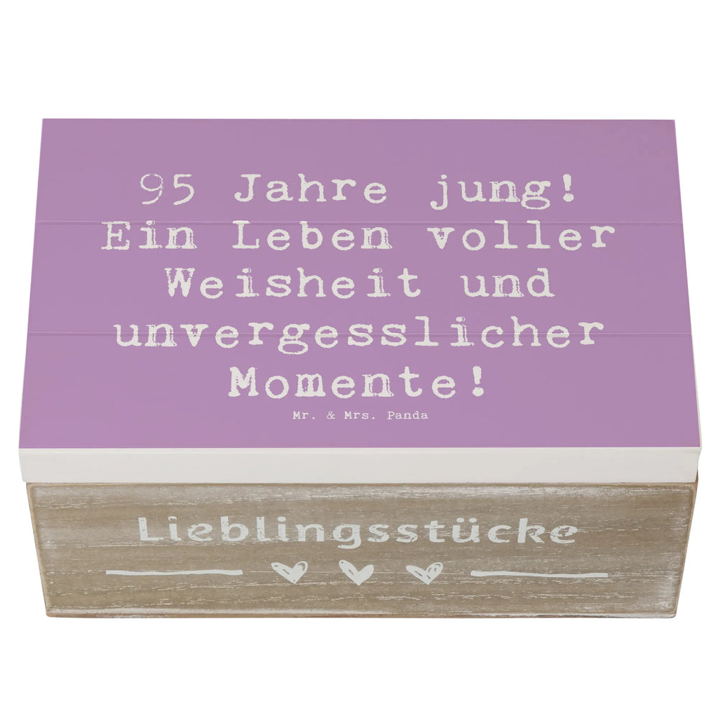 Holzkiste Spruch 95. Geburtstag Weisheit Holzkiste, Kiste, Schatzkiste, Truhe, Schatulle, XXL, Erinnerungsbox, Erinnerungskiste, Dekokiste, Aufbewahrungsbox, Geschenkbox, Geschenkdose, Geburtstag, Geburtstagsgeschenk, Geschenk