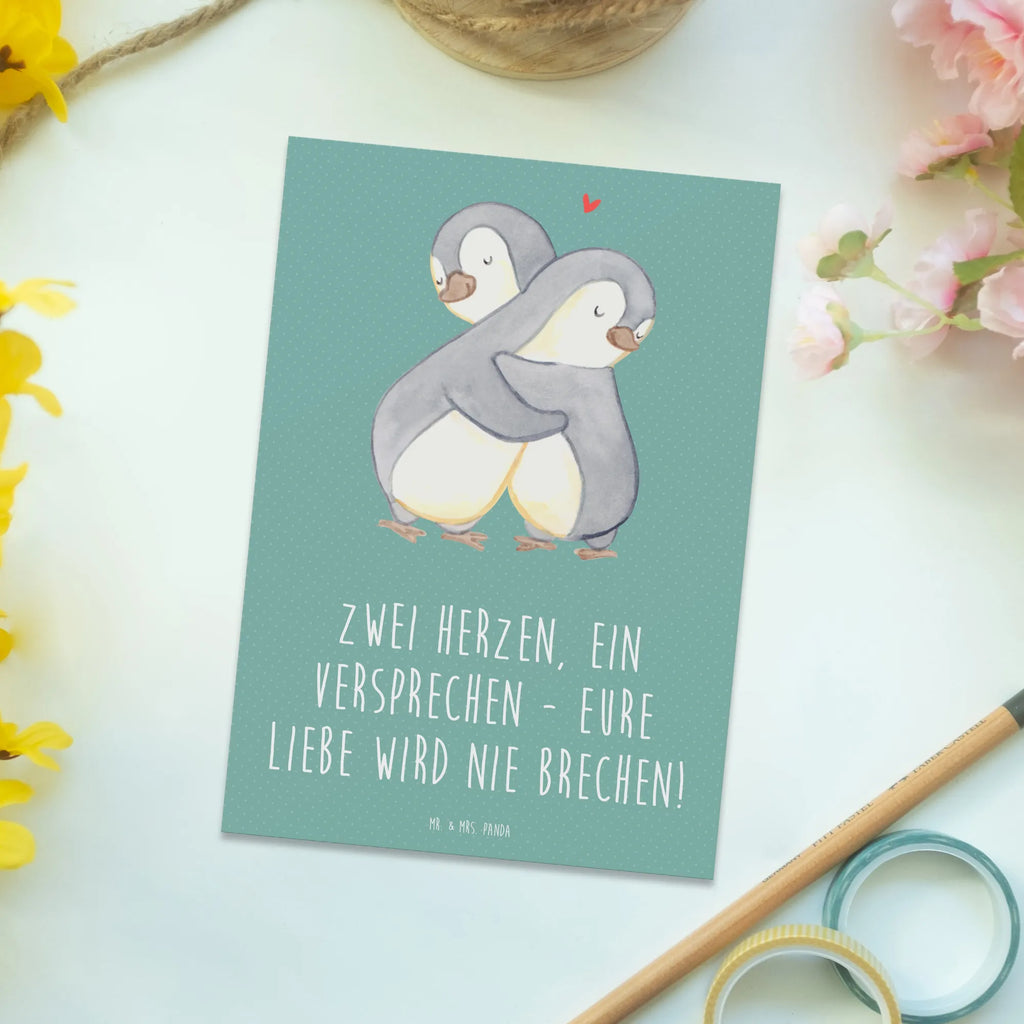 Postkarte Standesamtliche Trauung Versprechen