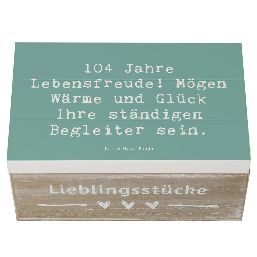 Holzkiste Spruch 104. Geburtstag Lebensfreude Holzkiste, Kiste, Schatzkiste, Truhe, Schatulle, XXL, Erinnerungsbox, Erinnerungskiste, Dekokiste, Aufbewahrungsbox, Geschenkbox, Geschenkdose, Geburtstag, Geburtstagsgeschenk, Geschenk