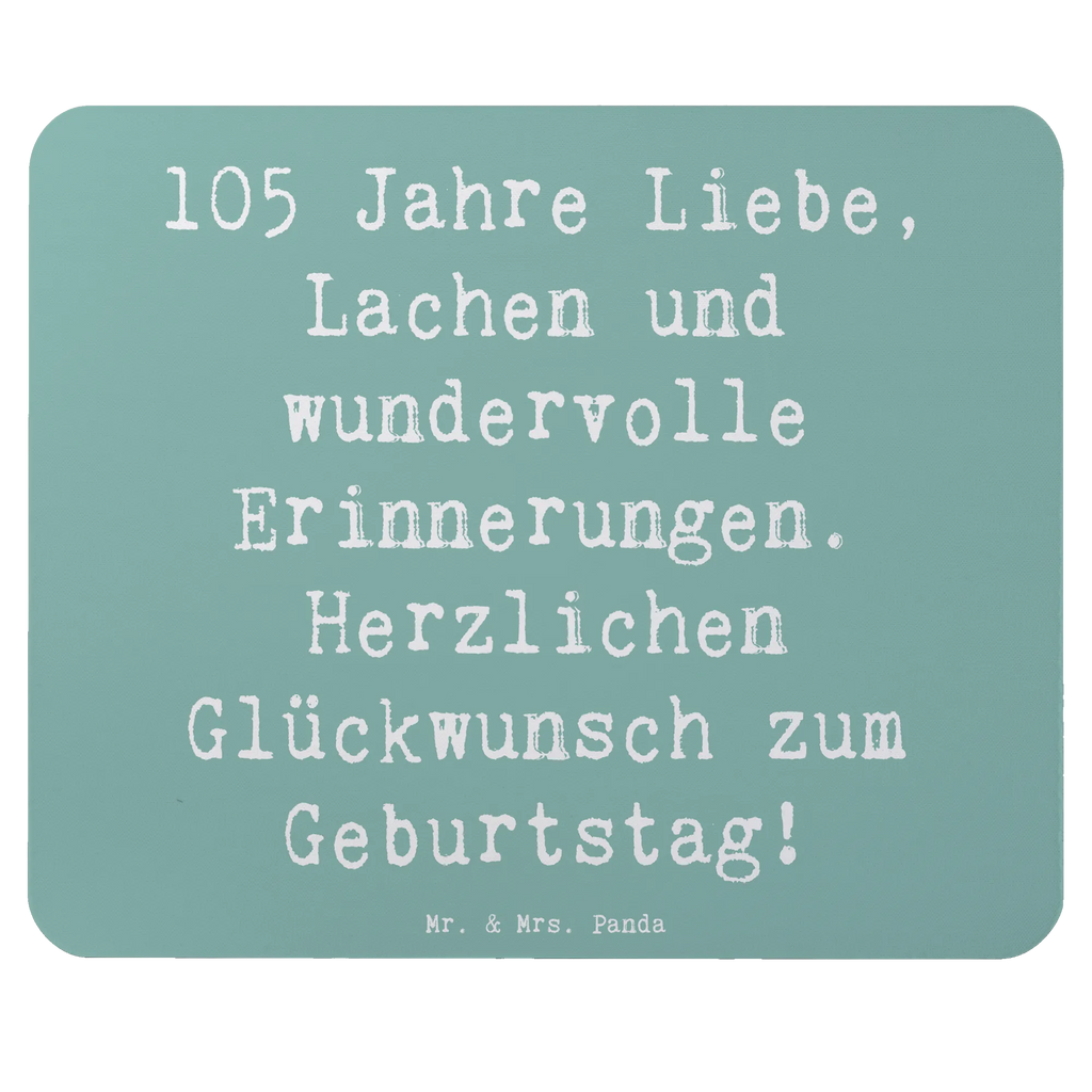 Mauspad Spruch 105. Geburtstag Mousepad, Computer zubehör, Büroausstattung, PC Zubehör, Arbeitszimmer, Mauspad, Einzigartiges Mauspad, Designer Mauspad, Mausunterlage, Mauspad Büro, Geburtstag, Geburtstagsgeschenk, Geschenk