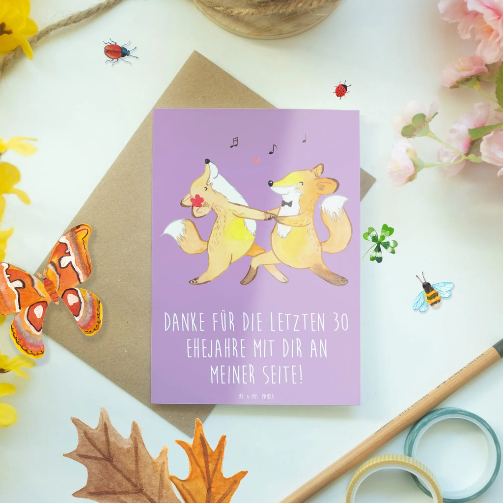 Greetings card Danke für die letzten 30 Ehejahre mit dir an meiner Seite! Grußkarte, Klappkarte, Einladungskarte, Glückwunschkarte, Hochzeitskarte, Geburtstagskarte, Karte, Ansichtskarten, Hochzeit, Hochzeitsgeschenk, Ehe, Hochzeitsfeier, Trauung, Trauungsgeschenk, Verlobungsfeier, Verlobungsgeschenk, Hochzeitsgeschenkideen, Hochzeitsgeschenke für Brautpaar