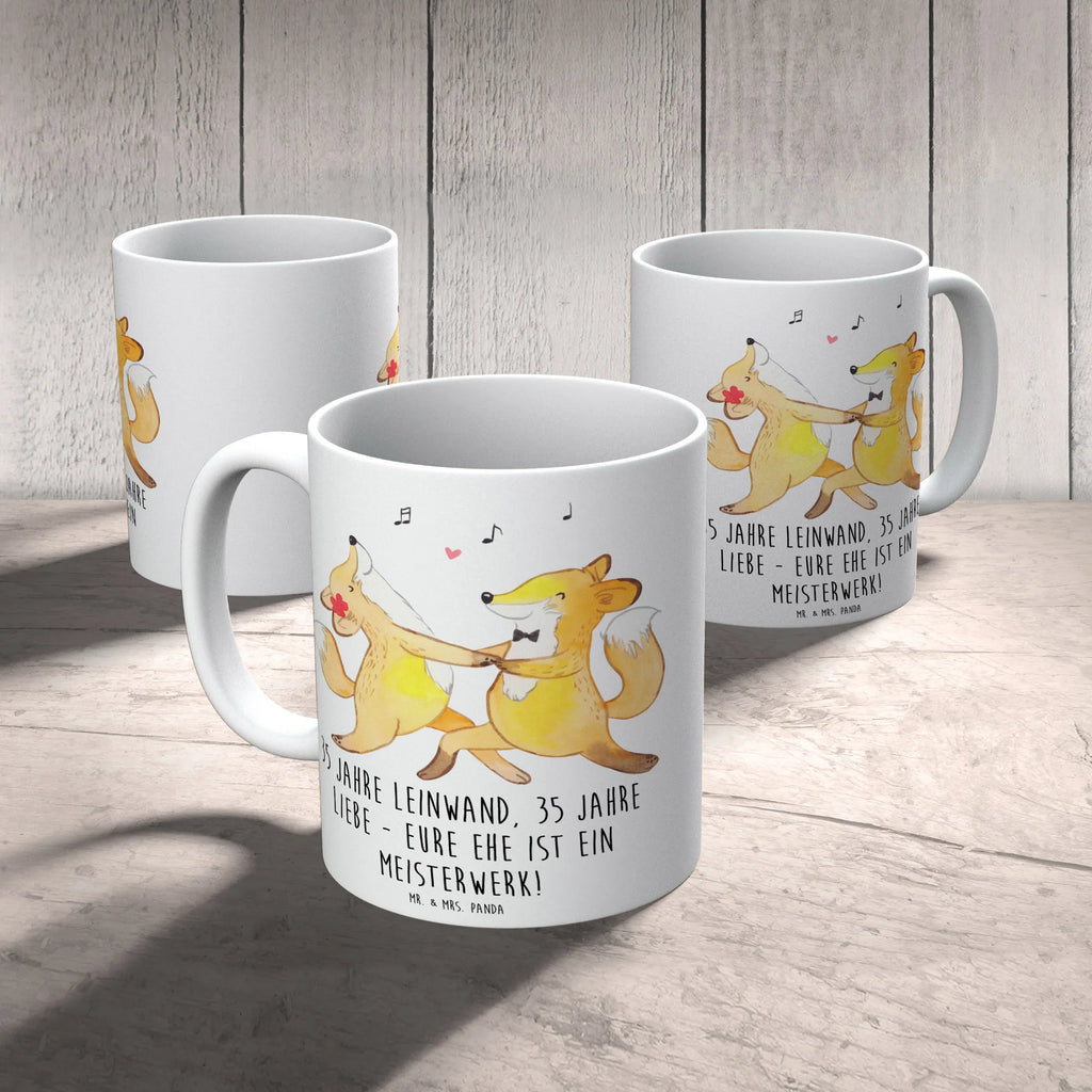 Tasse 35. Hochzeitstag Leinwandhochzeit Tasse, Kaffeetasse, Teetasse, Becher, Kaffeebecher, Teebecher, Keramiktasse, Porzellantasse, Büro Tasse, Geschenk Tasse, Tasse Sprüche, Tasse Motive, Kaffeetassen, Tasse bedrucken, Designer Tasse, Cappuccino Tassen, Schöne Teetassen, Hochzeit, Hochzeitsgeschenk, Ehe, Hochzeitsfeier, Trauung, Trauungsgeschenk, Hochzeitskarte, Verlobungsfeier, Verlobungsgeschenk, Hochzeitsgeschenkideen, Hochzeitsgeschenke für Brautpaar