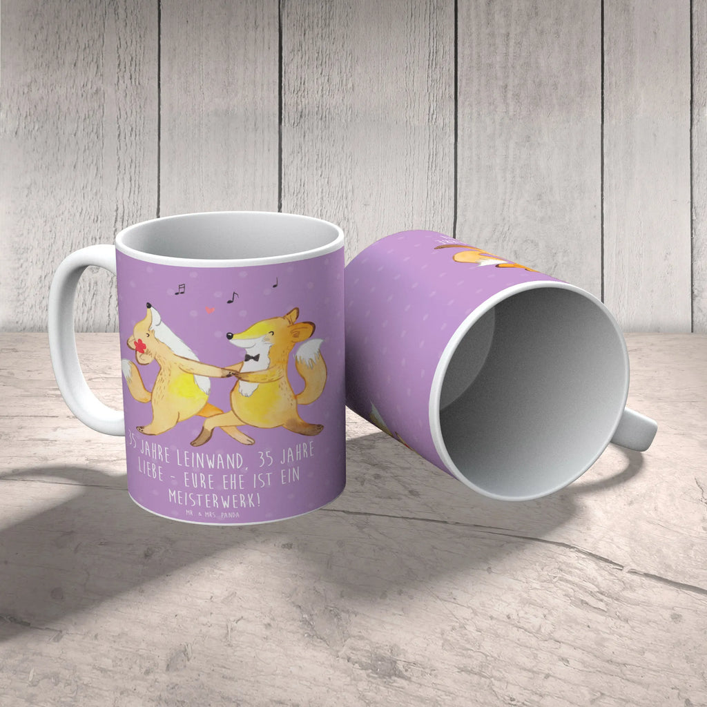 Tasse 35. Hochzeitstag Leinwandhochzeit Tasse, Kaffeetasse, Teetasse, Becher, Kaffeebecher, Teebecher, Keramiktasse, Porzellantasse, Büro Tasse, Geschenk Tasse, Tasse Sprüche, Tasse Motive, Kaffeetassen, Tasse bedrucken, Designer Tasse, Cappuccino Tassen, Schöne Teetassen, Hochzeit, Hochzeitsgeschenk, Ehe, Hochzeitsfeier, Trauung, Trauungsgeschenk, Hochzeitskarte, Verlobungsfeier, Verlobungsgeschenk, Hochzeitsgeschenkideen, Hochzeitsgeschenke für Brautpaar