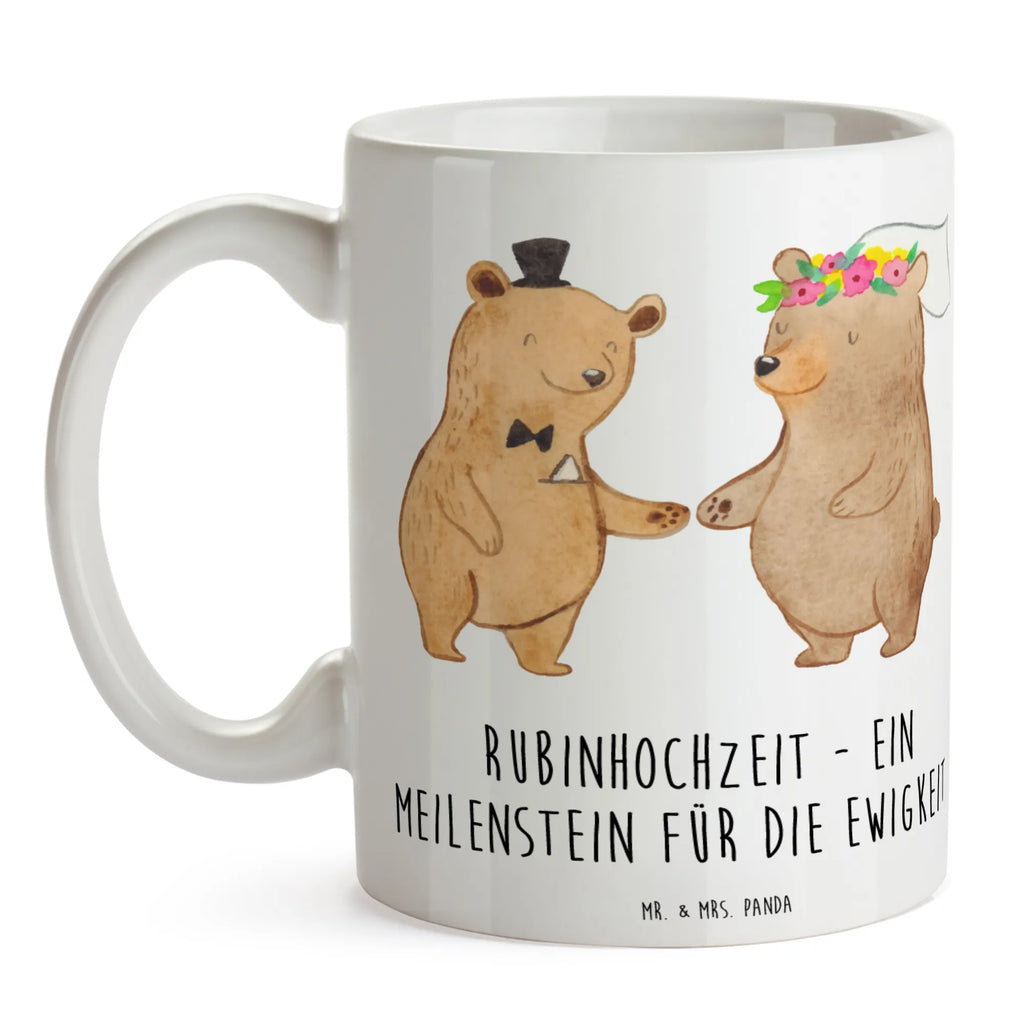 Tasse 40. Hochzeitstag Rubinhochzeit Tasse, Kaffeetasse, Teetasse, Becher, Kaffeebecher, Teebecher, Keramiktasse, Porzellantasse, Büro Tasse, Geschenk Tasse, Tasse Sprüche, Tasse Motive, Kaffeetassen, Tasse bedrucken, Designer Tasse, Cappuccino Tassen, Schöne Teetassen, Hochzeit, Hochzeitsgeschenk, Ehe, Hochzeitsfeier, Trauung, Trauungsgeschenk, Hochzeitskarte, Verlobungsfeier, Verlobungsgeschenk, Hochzeitsgeschenkideen, Hochzeitsgeschenke für Brautpaar