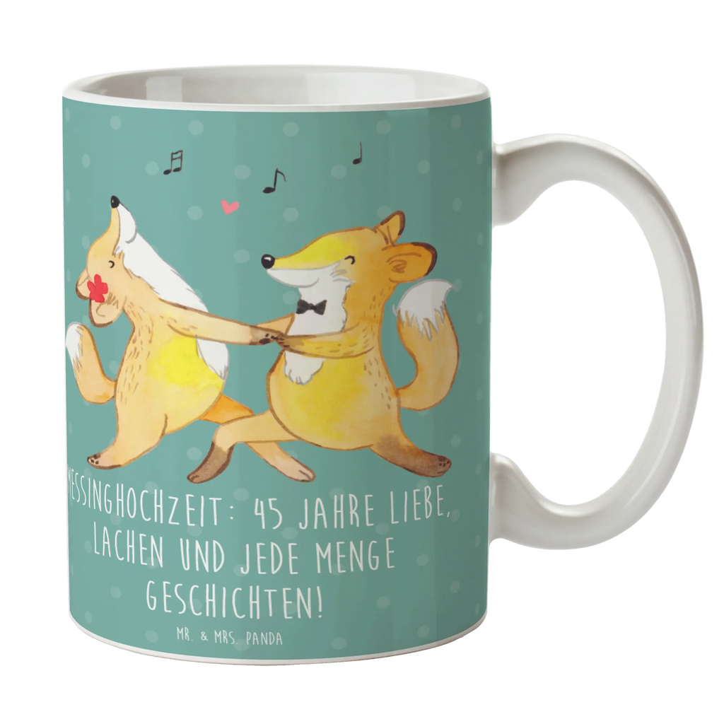 Tasse 45. Hochzeitstag Messinghochzeit Tasse, Kaffeetasse, Teetasse, Becher, Kaffeebecher, Teebecher, Keramiktasse, Porzellantasse, Büro Tasse, Geschenk Tasse, Tasse Sprüche, Tasse Motive, Kaffeetassen, Tasse bedrucken, Designer Tasse, Cappuccino Tassen, Schöne Teetassen, Hochzeit, Hochzeitsgeschenk, Ehe, Hochzeitsfeier, Trauung, Trauungsgeschenk, Hochzeitskarte, Verlobungsfeier, Verlobungsgeschenk, Hochzeitsgeschenkideen, Hochzeitsgeschenke für Brautpaar