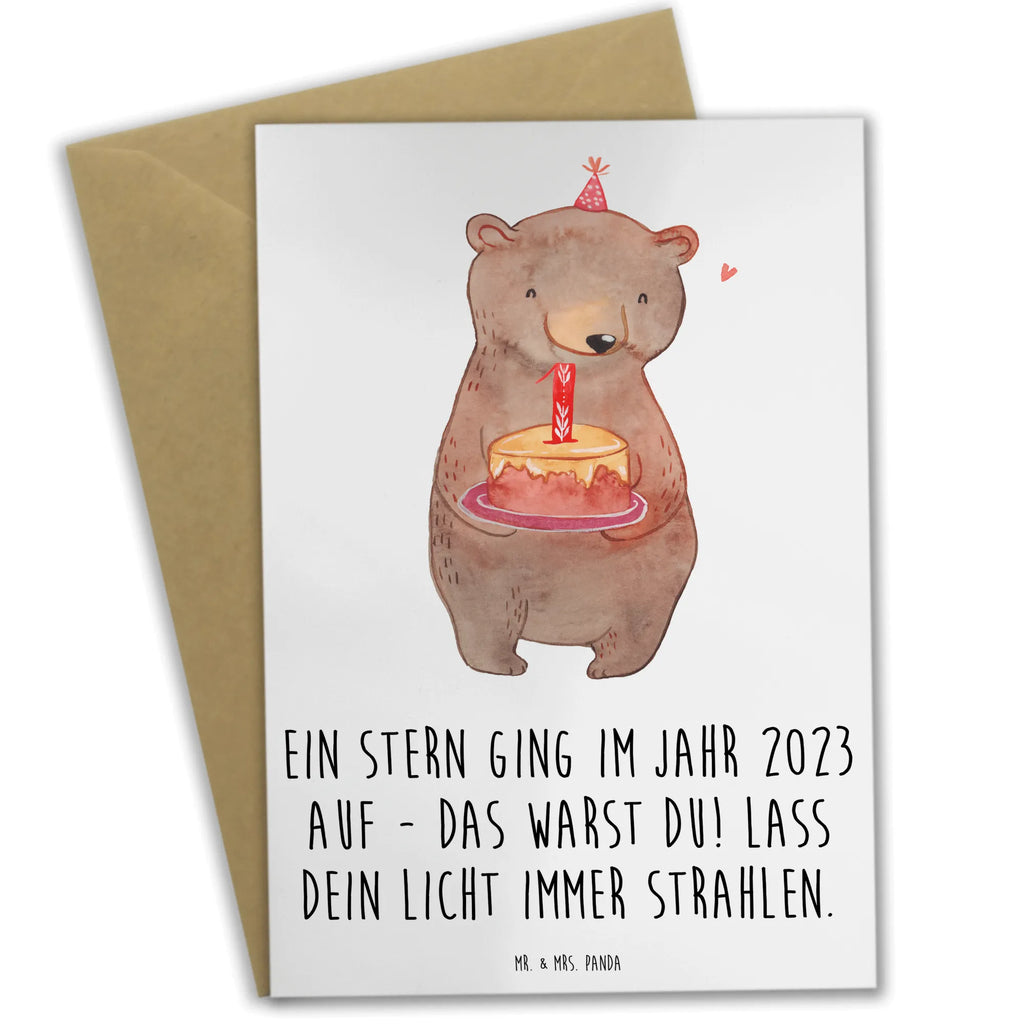 Grußkarte 2023 Geburtstag Stern Grußkarte, Klappkarte, Einladungskarte, Glückwunschkarte, Hochzeitskarte, Geburtstagskarte, Karte, Ansichtskarten, Geburtstag, Geburtstagsgeschenk, Geschenk