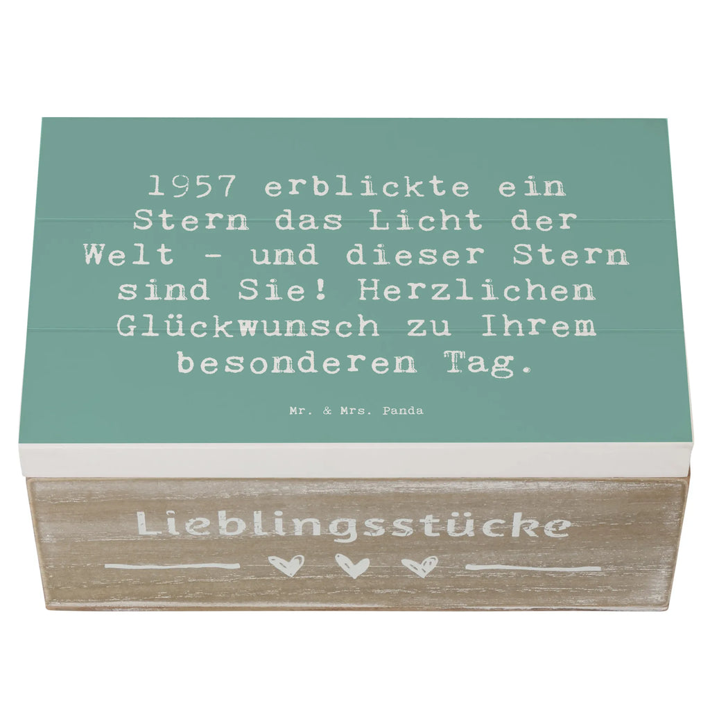 Holzkiste Spruch 1957 Geburtstag Stern Holzkiste, Kiste, Schatzkiste, Truhe, Schatulle, XXL, Erinnerungsbox, Erinnerungskiste, Dekokiste, Aufbewahrungsbox, Geschenkbox, Geschenkdose, Geburtstag, Geburtstagsgeschenk, Geschenk