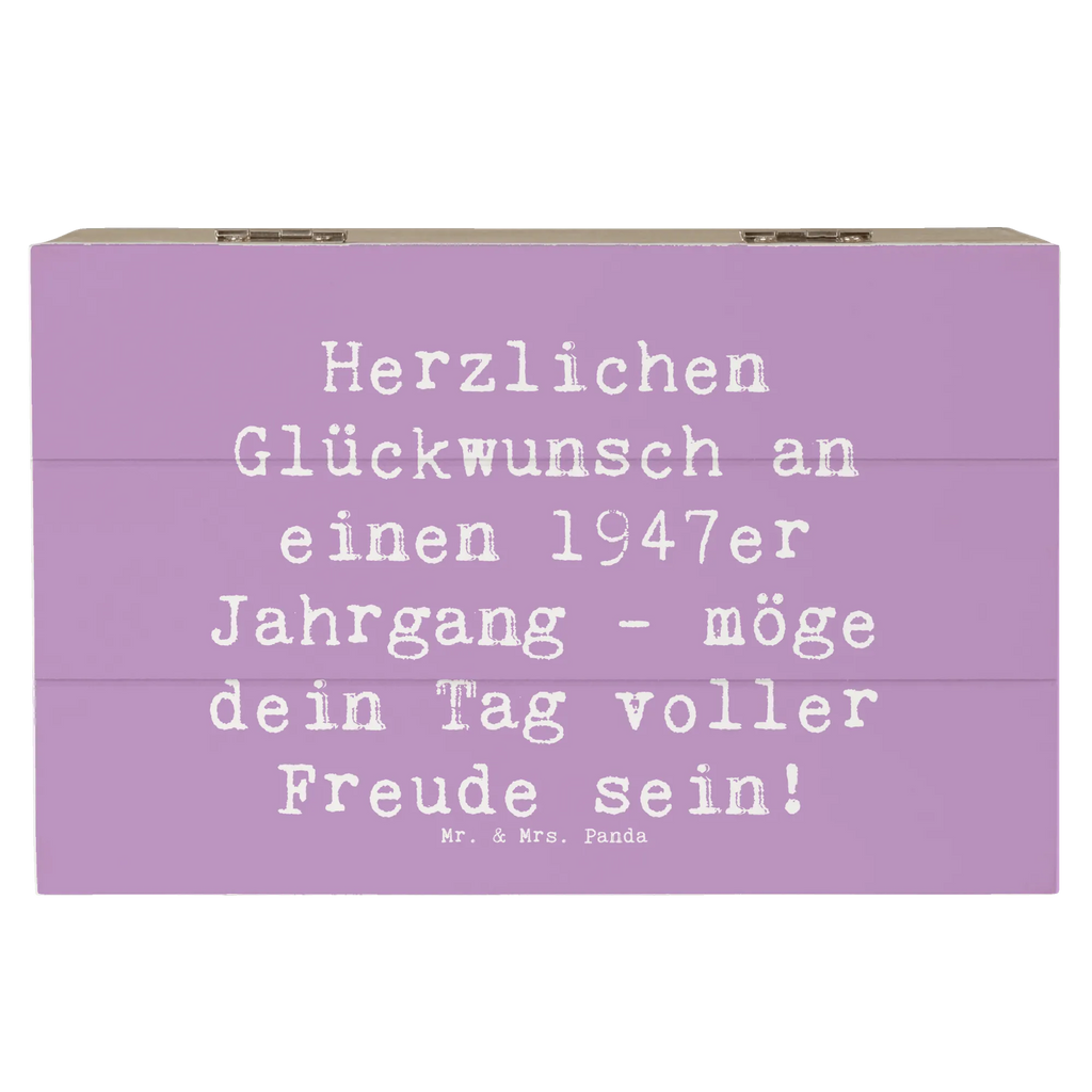 Holzkiste Spruch 1947 Geburtstag Holzkiste, Kiste, Schatzkiste, Truhe, Schatulle, XXL, Erinnerungsbox, Erinnerungskiste, Dekokiste, Aufbewahrungsbox, Geschenkbox, Geschenkdose, Geburtstag, Geburtstagsgeschenk, Geschenk