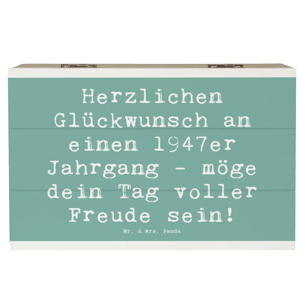 Holzkiste Spruch 1947 Geburtstag Holzkiste, Kiste, Schatzkiste, Truhe, Schatulle, XXL, Erinnerungsbox, Erinnerungskiste, Dekokiste, Aufbewahrungsbox, Geschenkbox, Geschenkdose, Geburtstag, Geburtstagsgeschenk, Geschenk