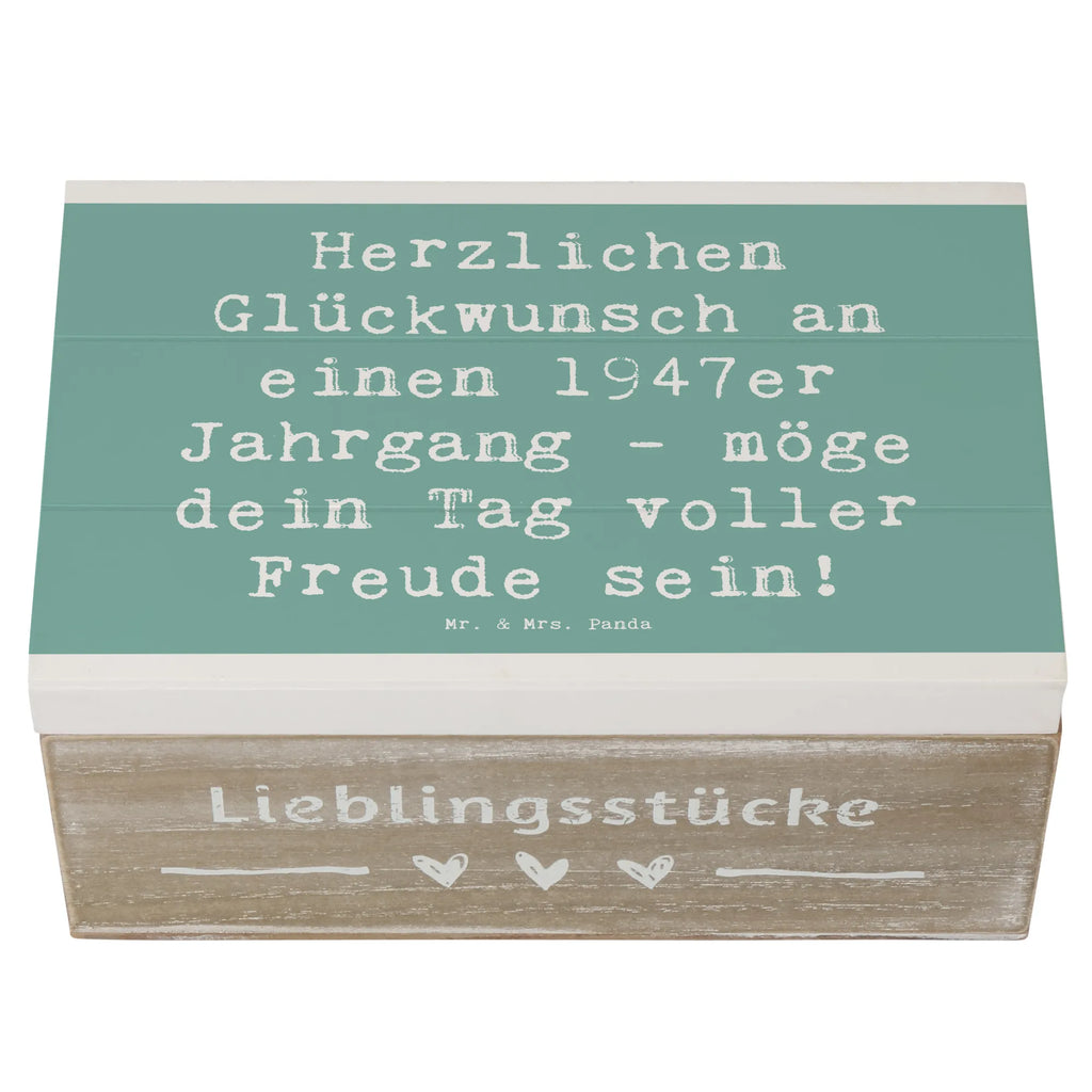 Holzkiste Spruch 1947 Geburtstag Holzkiste, Kiste, Schatzkiste, Truhe, Schatulle, XXL, Erinnerungsbox, Erinnerungskiste, Dekokiste, Aufbewahrungsbox, Geschenkbox, Geschenkdose, Geburtstag, Geburtstagsgeschenk, Geschenk