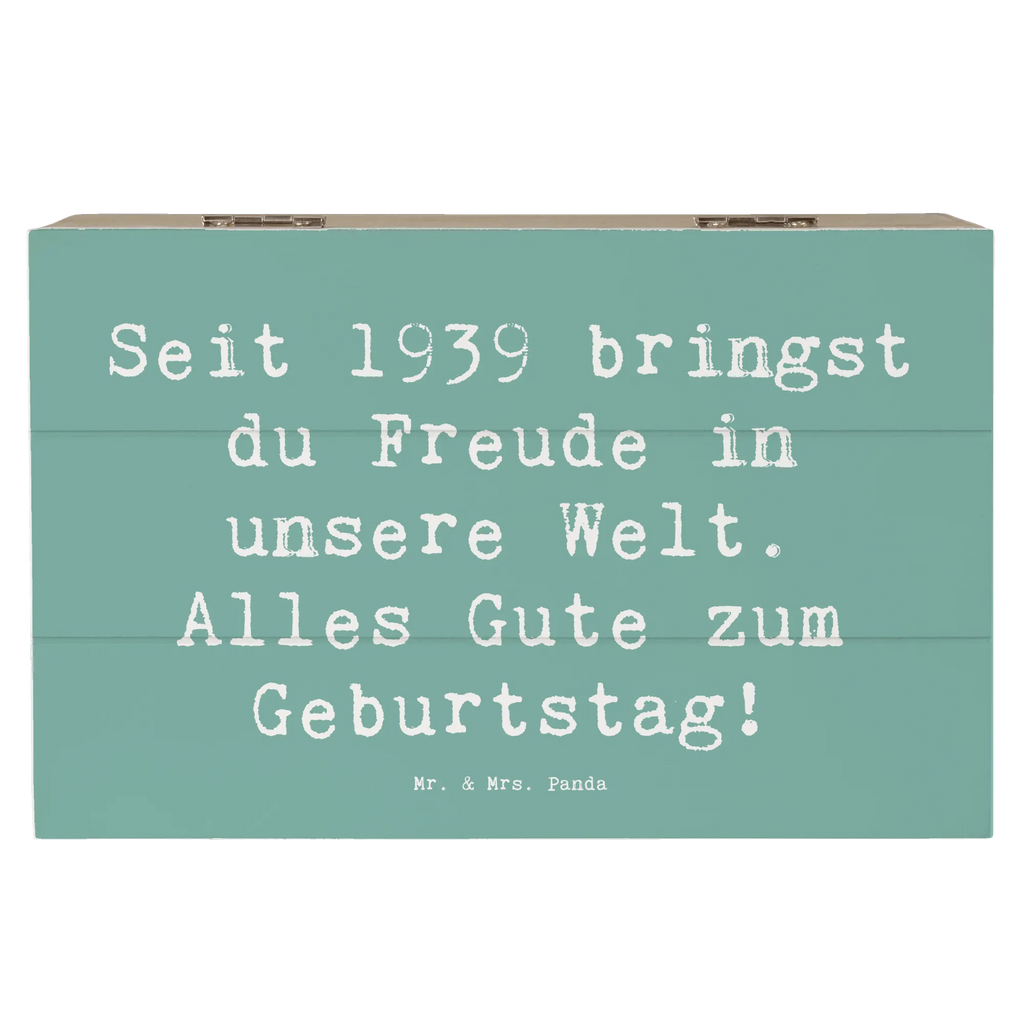 Holzkiste Spruch 1939 Geburtstag Freude Holzkiste, Kiste, Schatzkiste, Truhe, Schatulle, XXL, Erinnerungsbox, Erinnerungskiste, Dekokiste, Aufbewahrungsbox, Geschenkbox, Geschenkdose, Geburtstag, Geburtstagsgeschenk, Geschenk