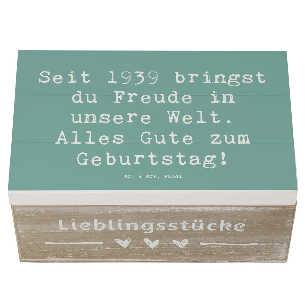 Holzkiste Spruch 1939 Geburtstag Freude Holzkiste, Kiste, Schatzkiste, Truhe, Schatulle, XXL, Erinnerungsbox, Erinnerungskiste, Dekokiste, Aufbewahrungsbox, Geschenkbox, Geschenkdose, Geburtstag, Geburtstagsgeschenk, Geschenk